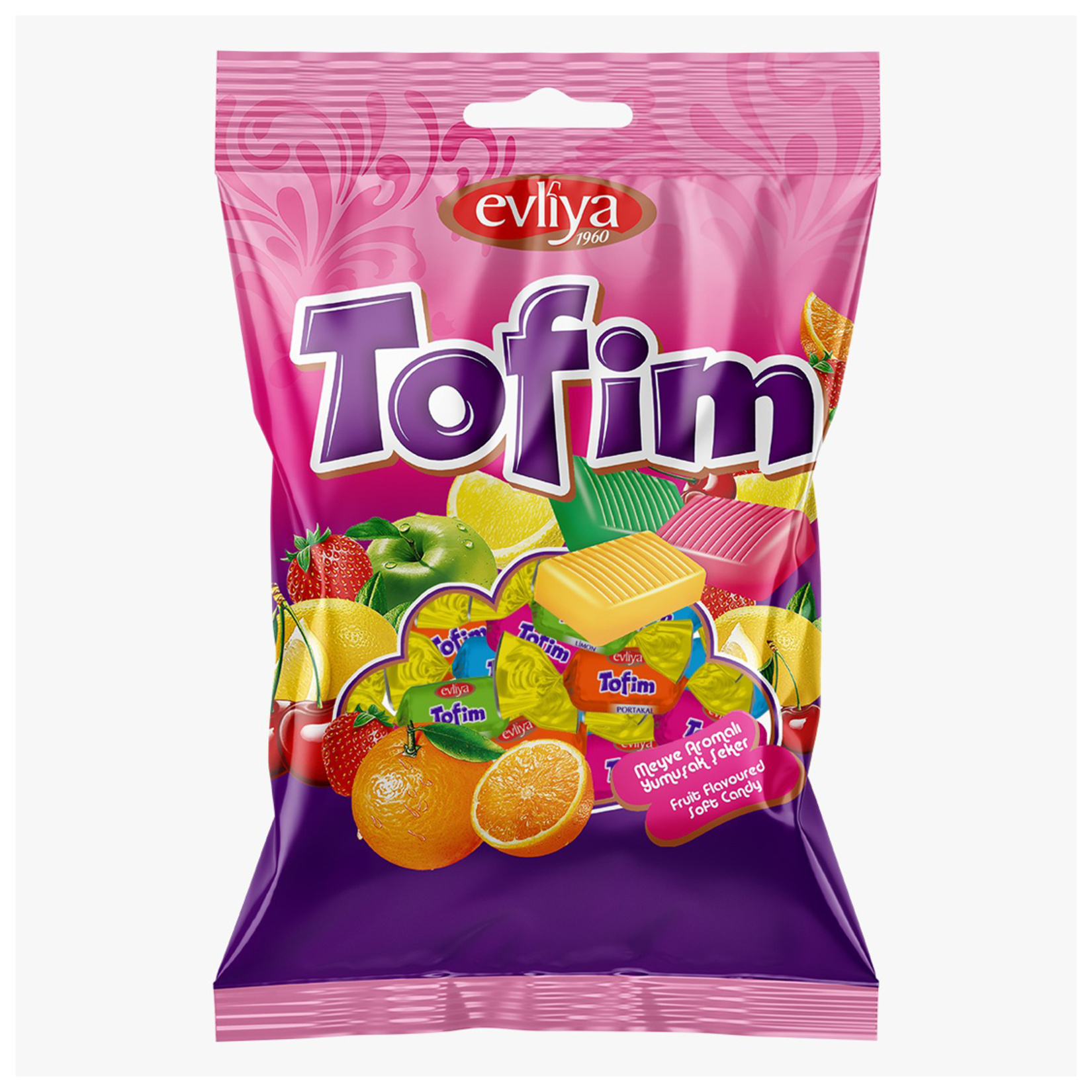 Evliya Moda Meyve Aromalı Yumuşak Şeker 350 G