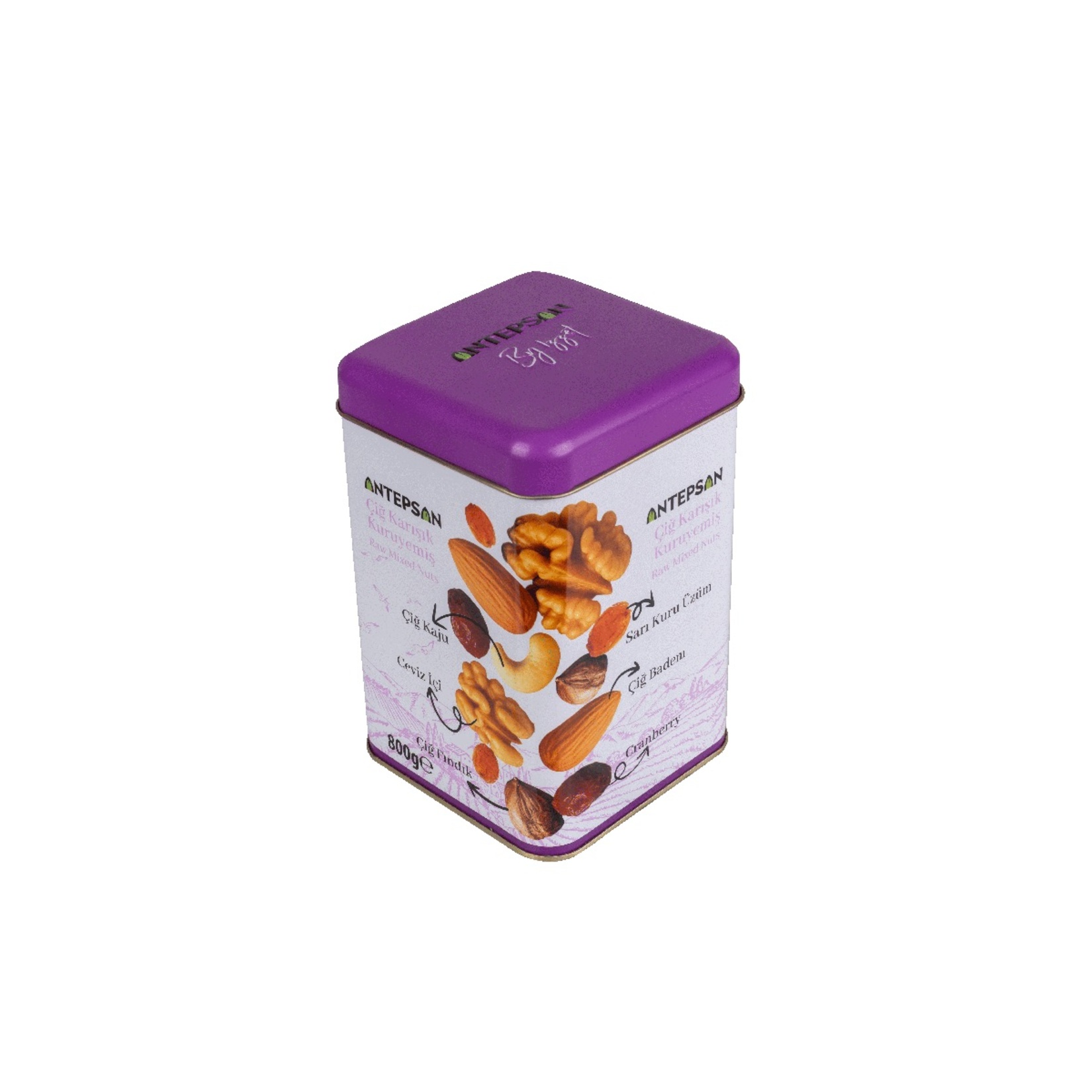 By İzzet Kuruyemiş Çiğ Karışık Teneke 800 G