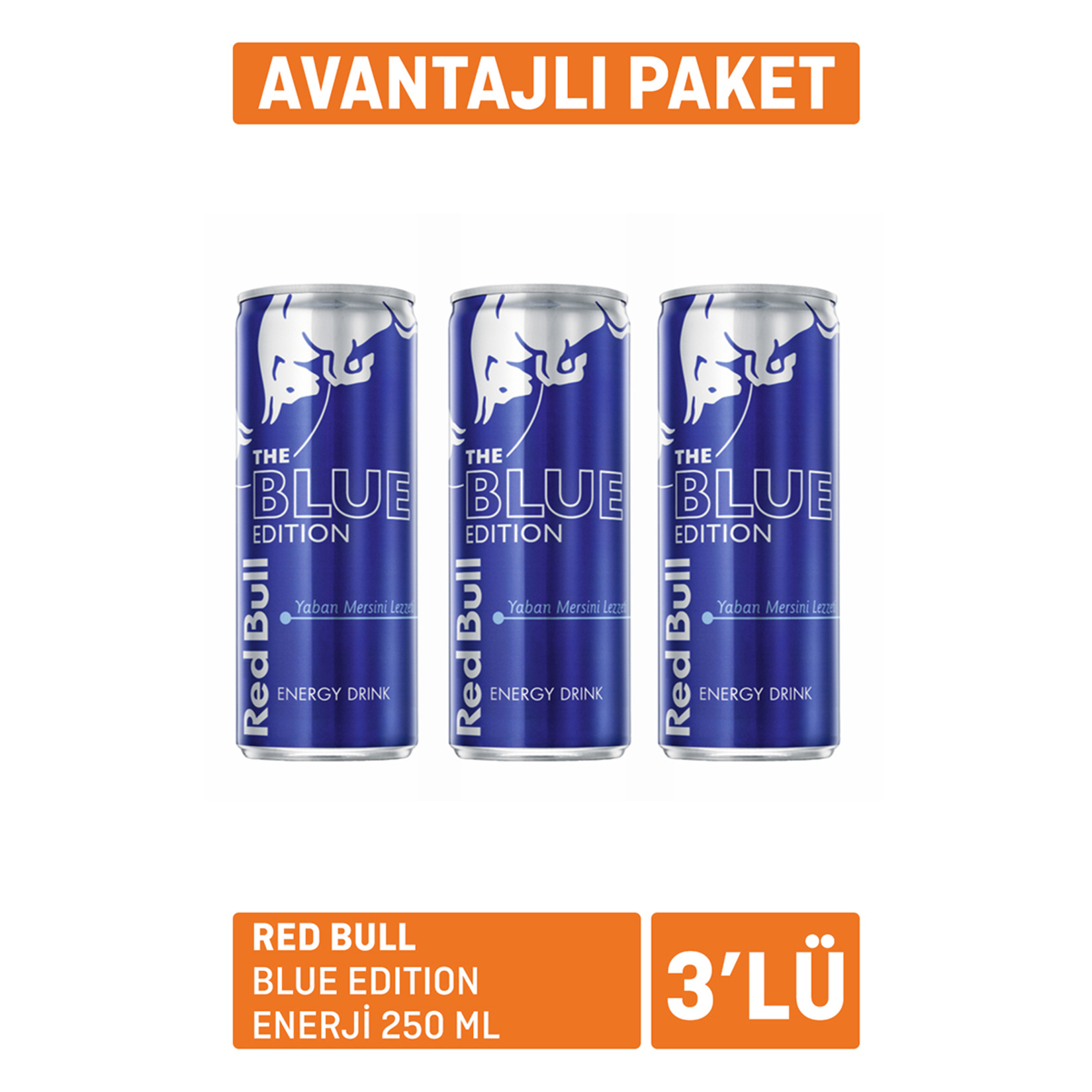 Red Bull Blue Edition 3 x 250 Ml