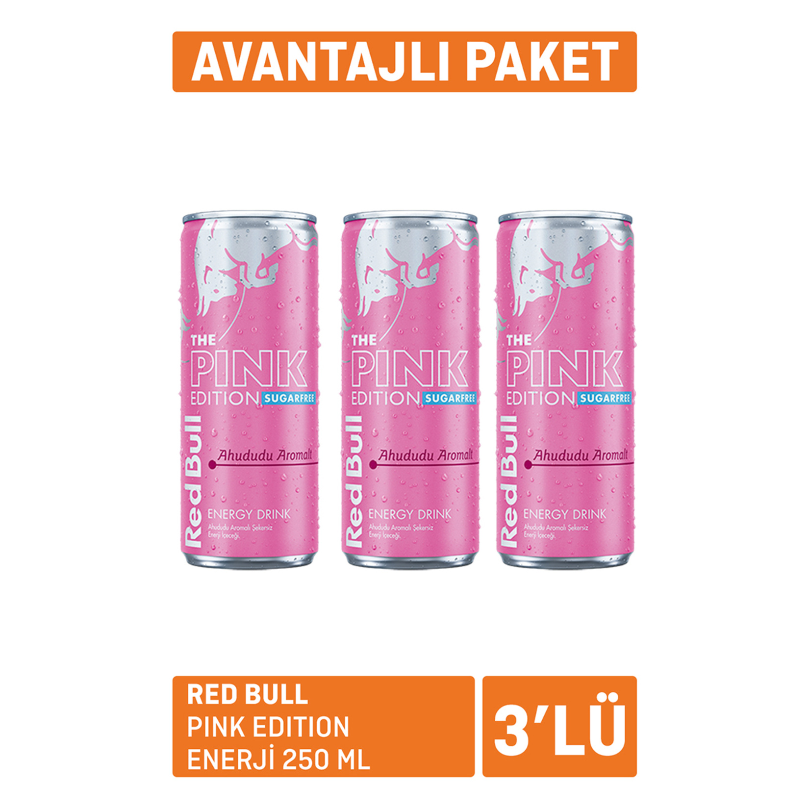 Red Bull Pink Edition 3 x 250 Ml