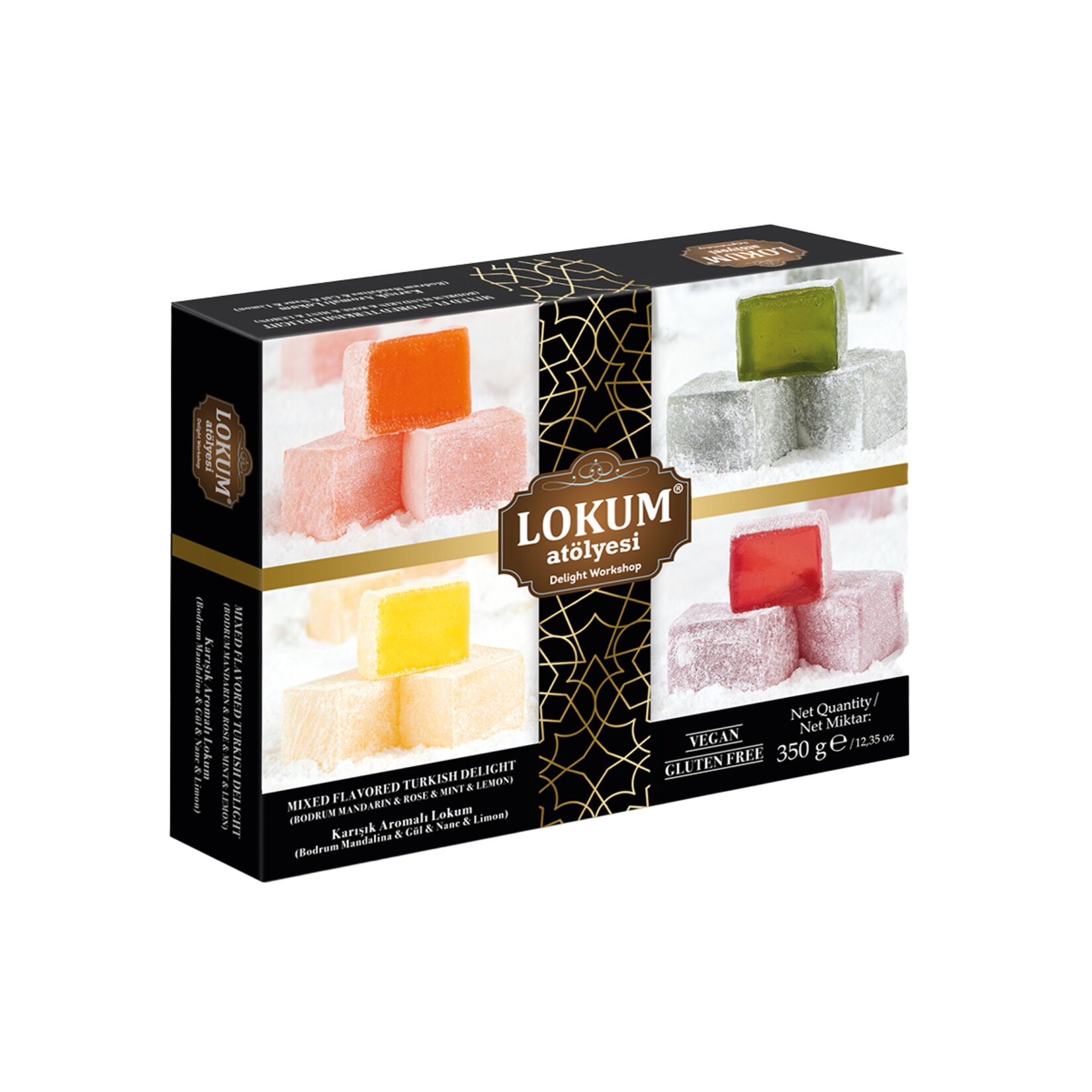Lokum Atölyesi Karışık Aromalı Lokum 350 G