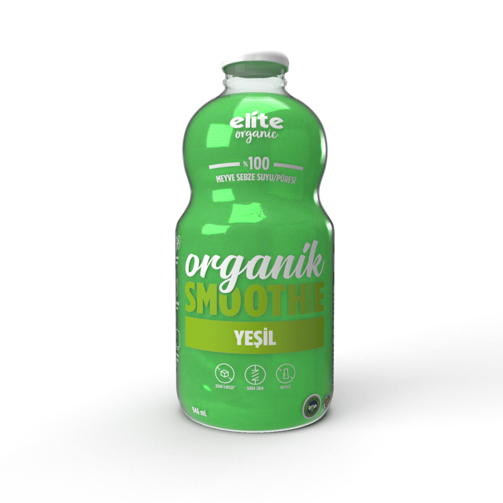 Elite Organic Yeşil Smoothie 946 Ml