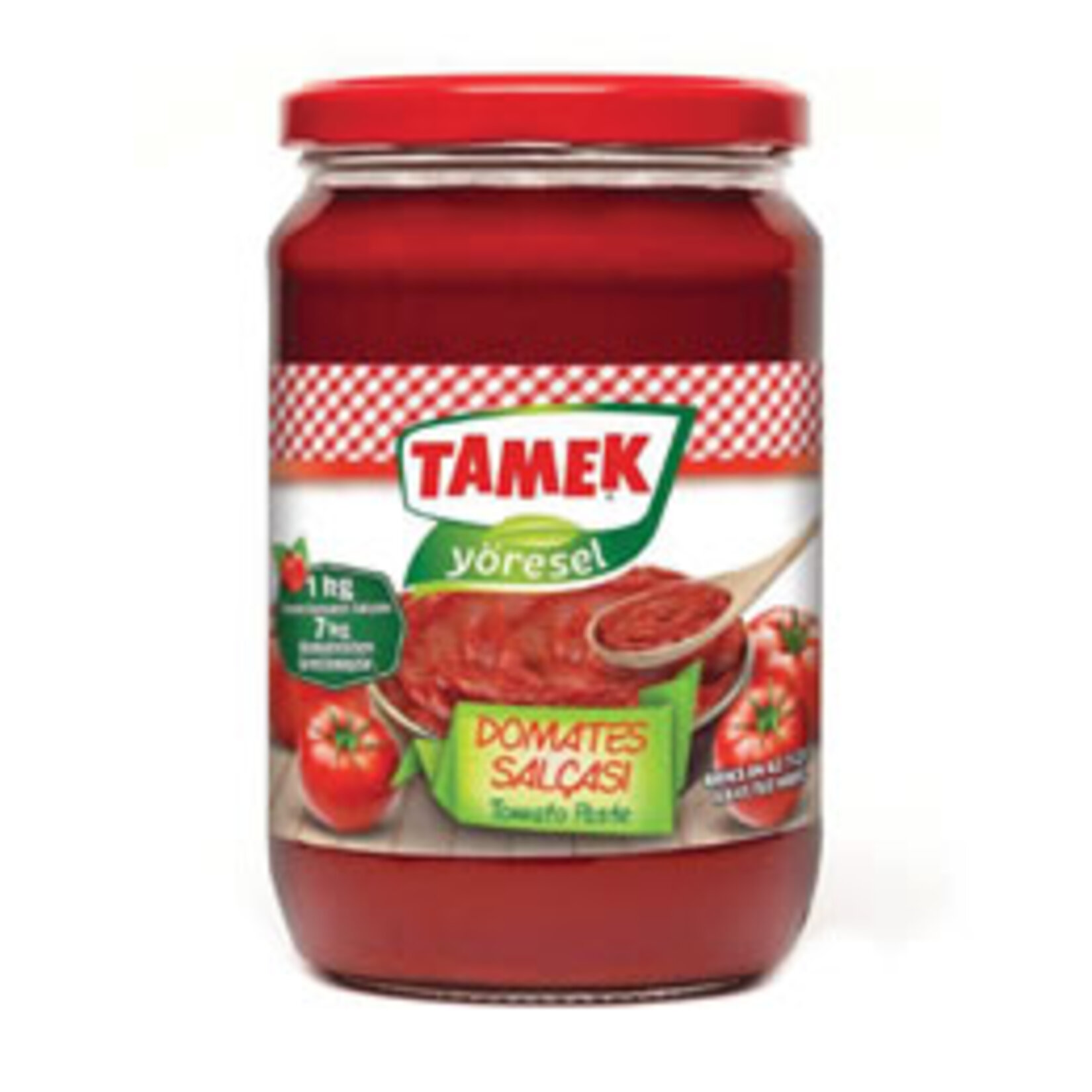 Tamek Domates Salçası 700 G ( Cam )