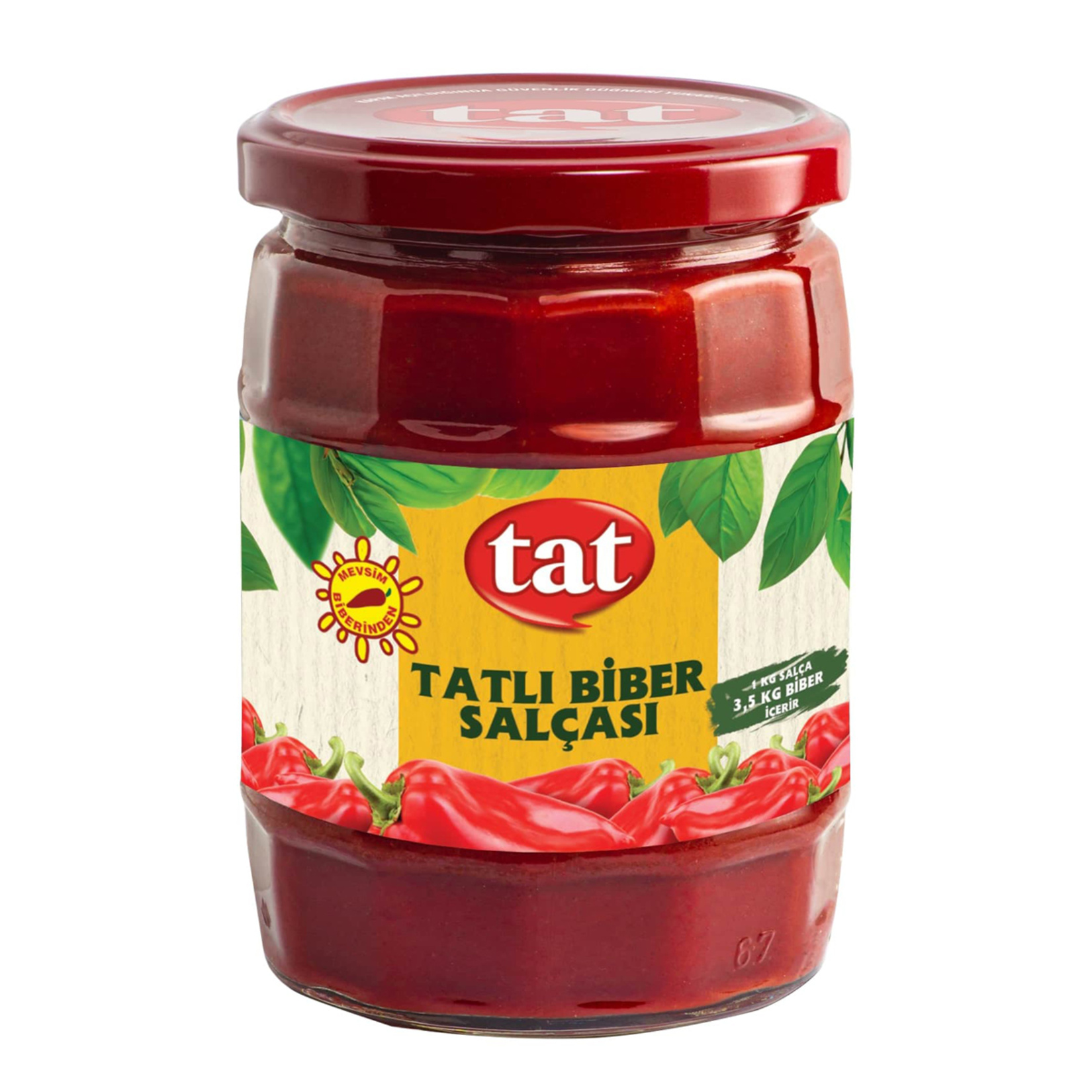 Tat Tatlı Biber Salçası 550 G ( Cam )