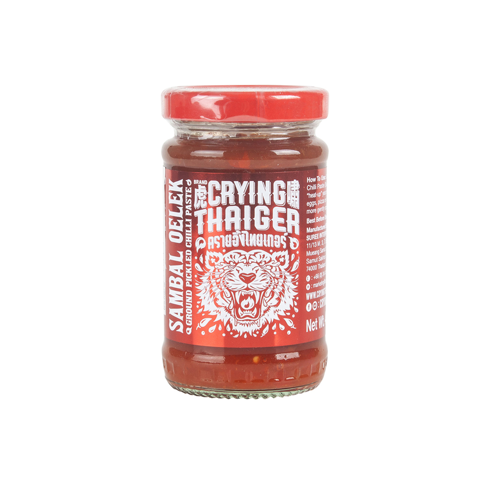 Crying Thaiger Sambal Oelek Sos 114 G