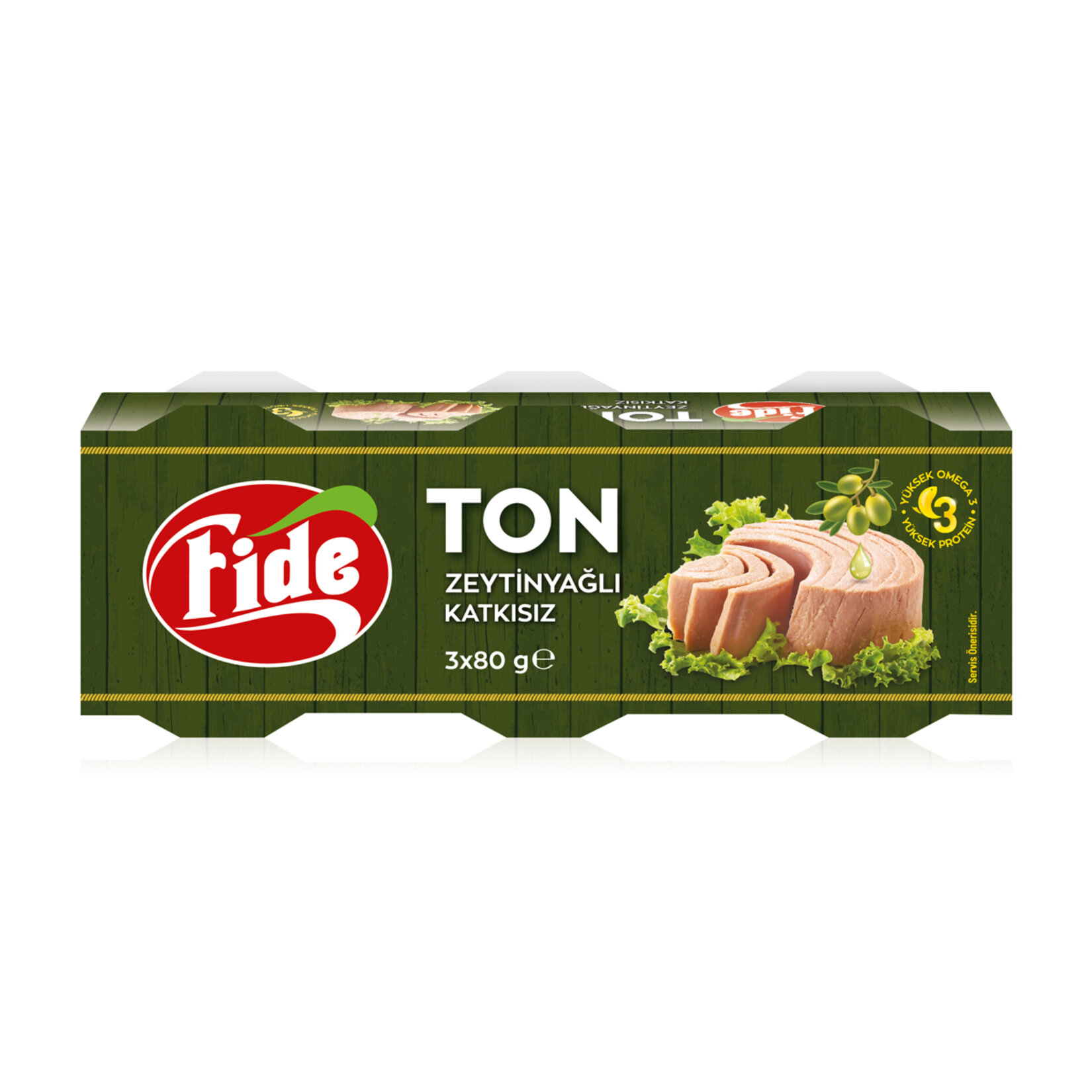 Fide Zeytinyağlı Ton Balığı 3X80 G