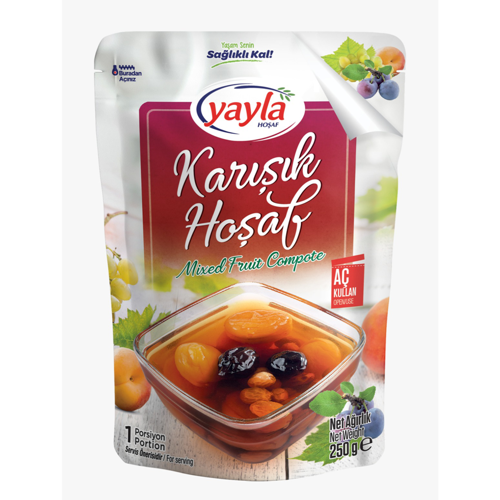 Yayla Karışık Hoşaf 250 G