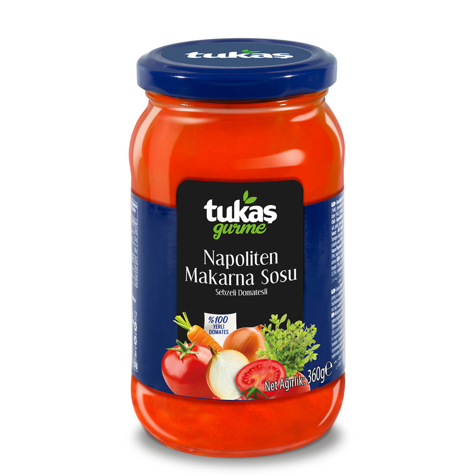 Tukaş Napoliten Makarna Sosu 360G