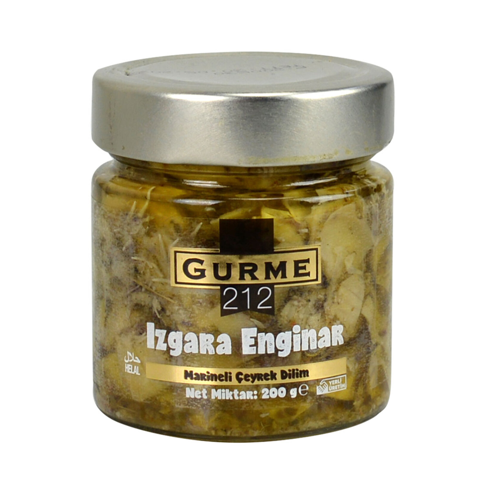 Gurme212 Grillenmiş Marineli Enginar 200 G