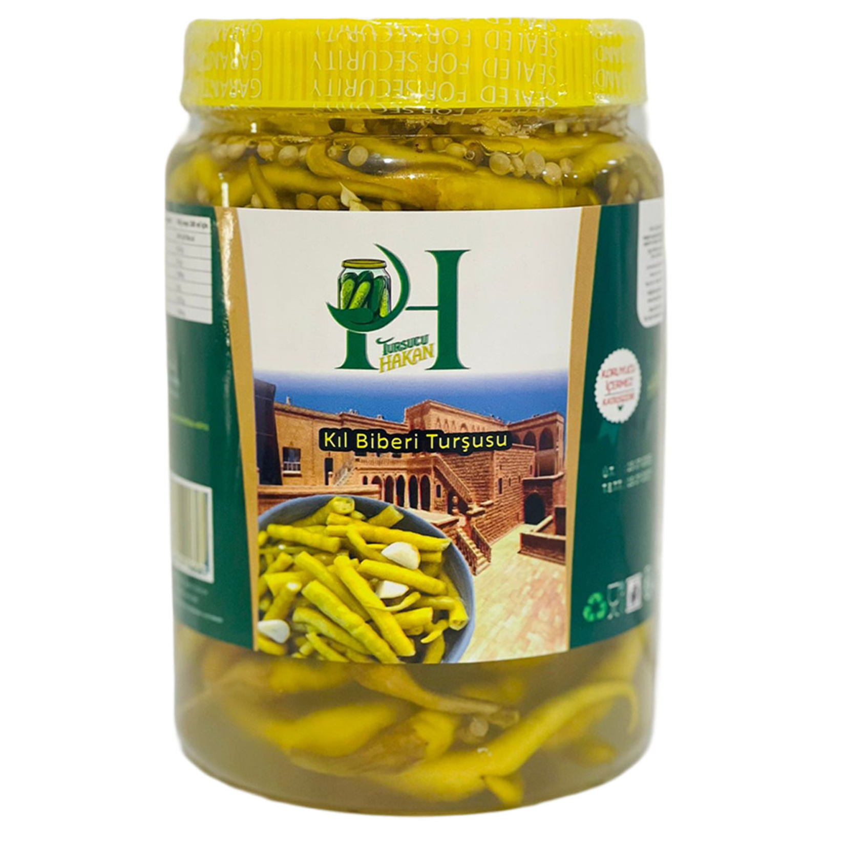 Turşucu Hakan Kıl Biber Turşusu 1 Kg