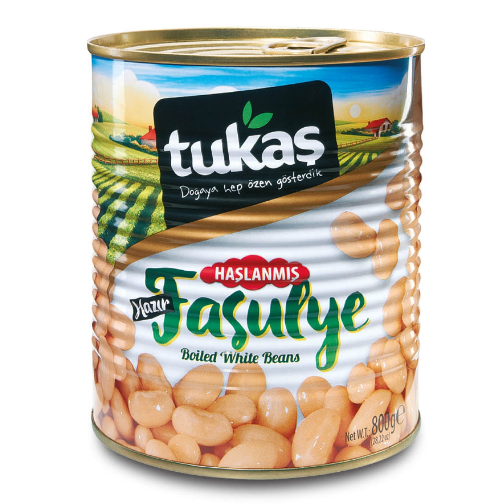Tukaş Fasulye Haşlama 830 G
