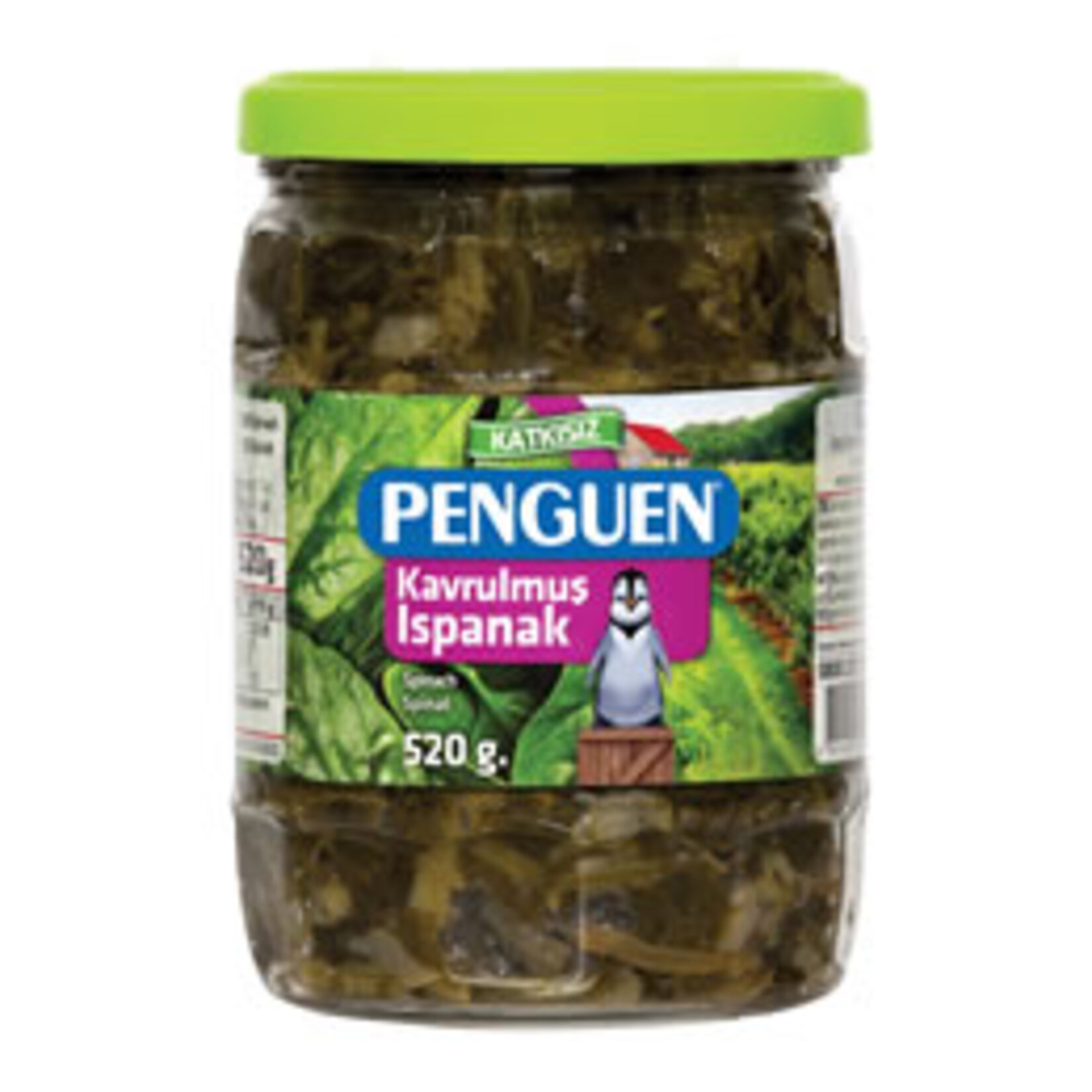 Penguen Kavrulmus Zeytinyağlı Ispanak 520 G