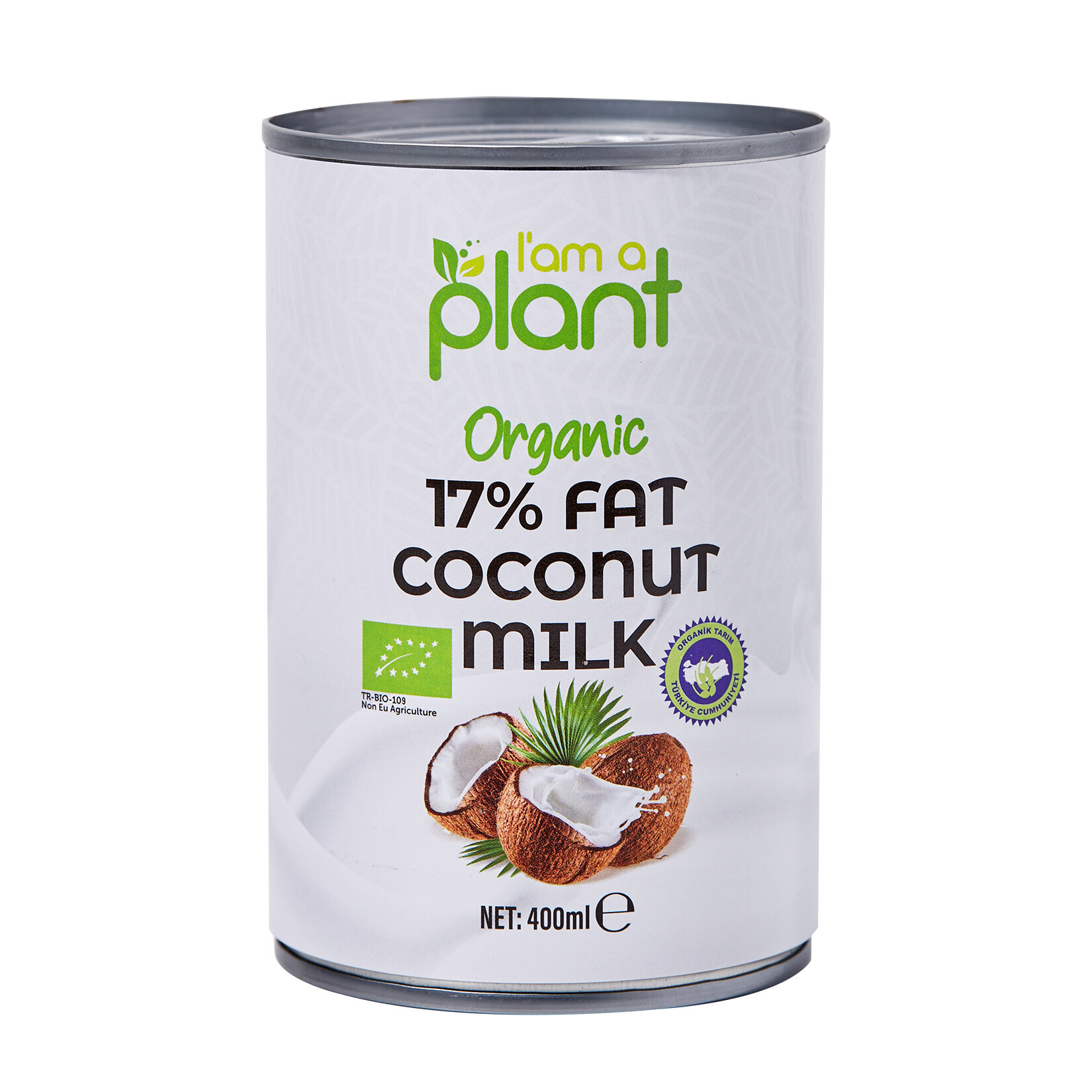 I'am A Plant Organik Hindistan Cevizi Sütü %17 400 Ml