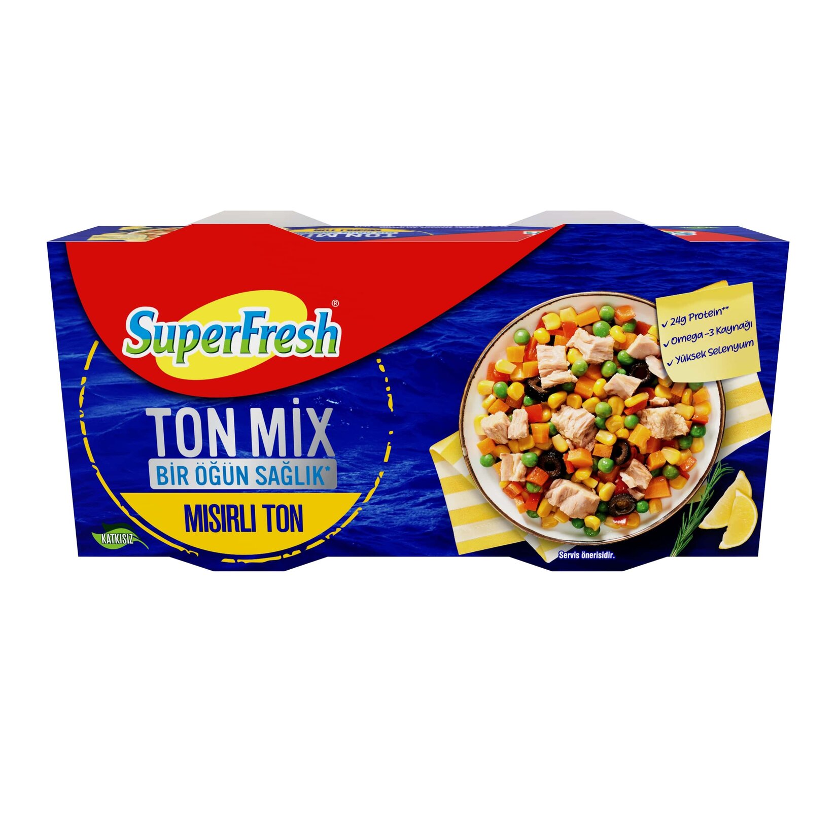 Superfresh Ton Mısırlı Ton Balığı 2 x 150 G