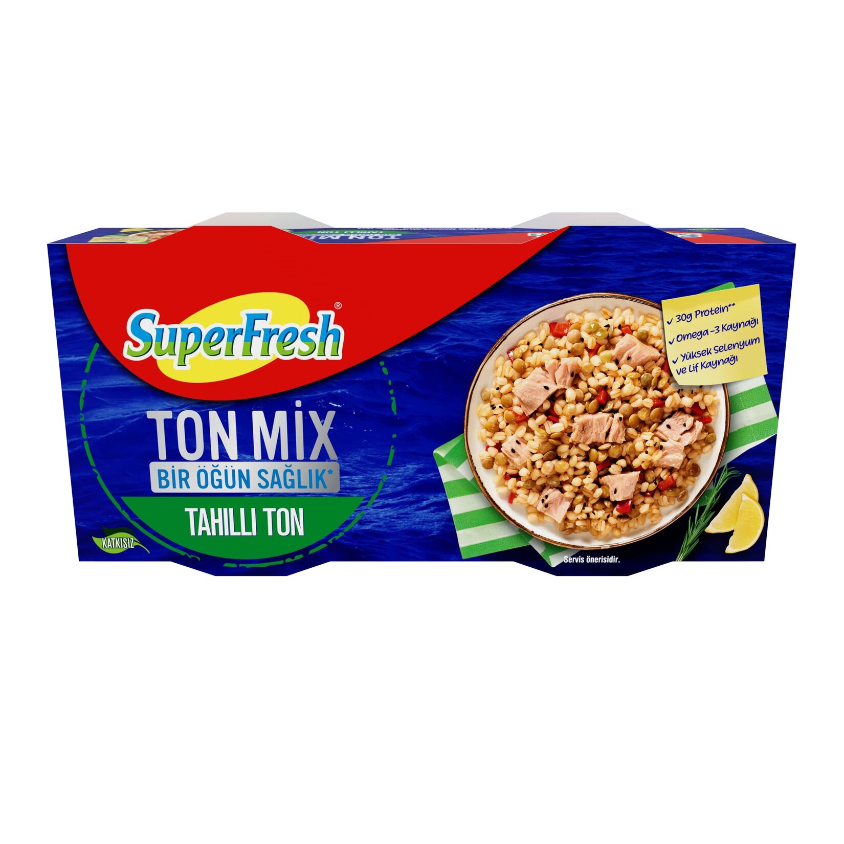 Superfresh Ton Tahıllı Ton Balık 2x150 G
