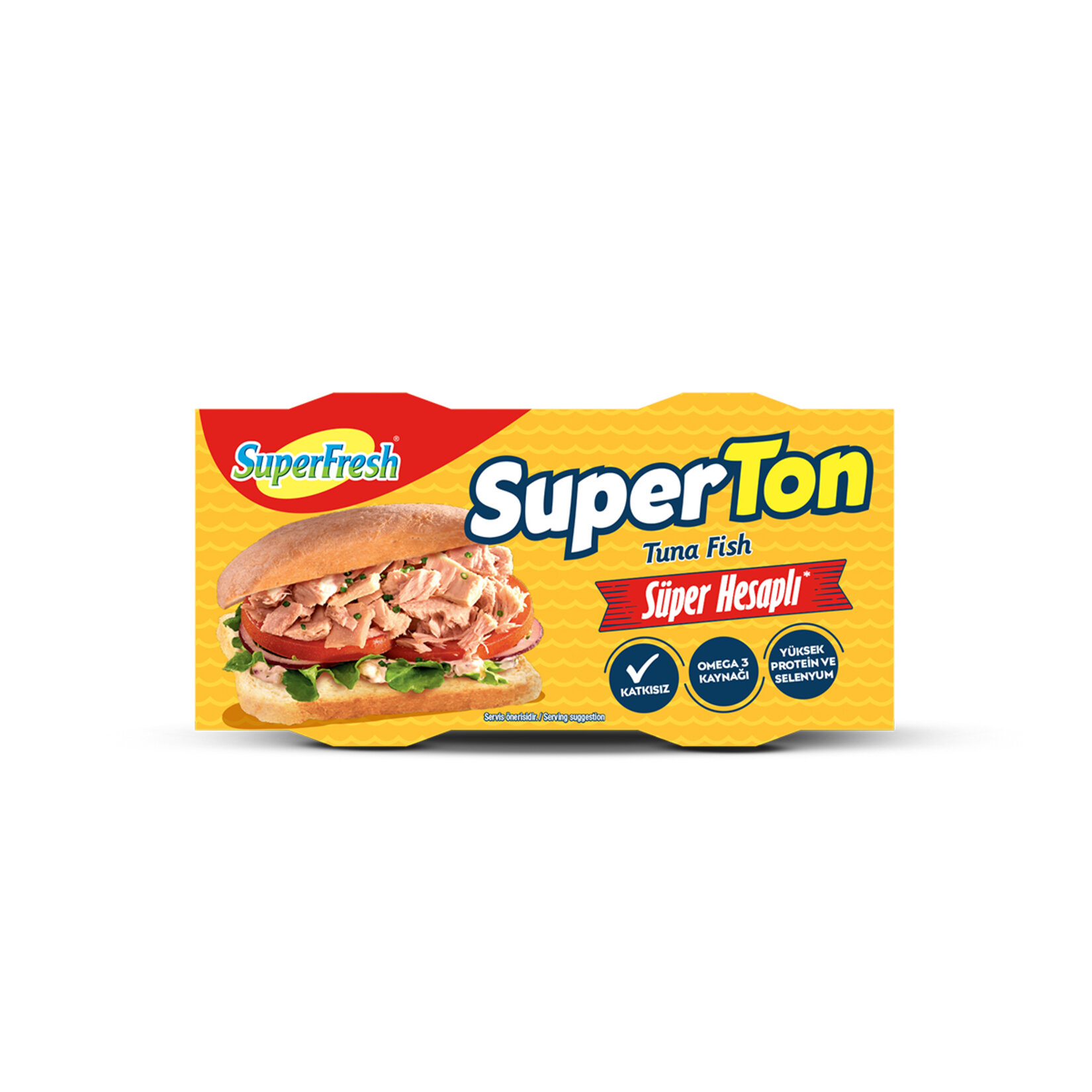 Superfresh Superton Ayçiçekyağlı Ton Balığı 2X135