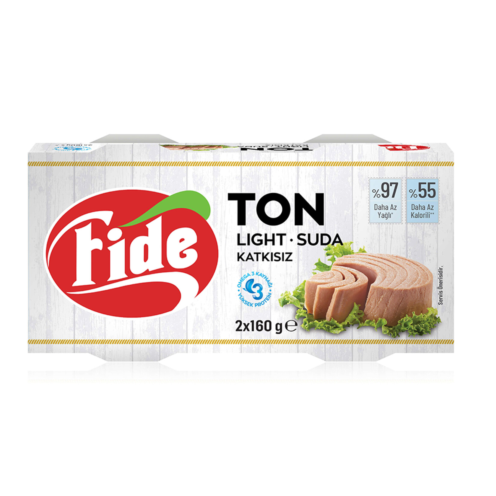 Fide Light Ton Balığı 2X160 G