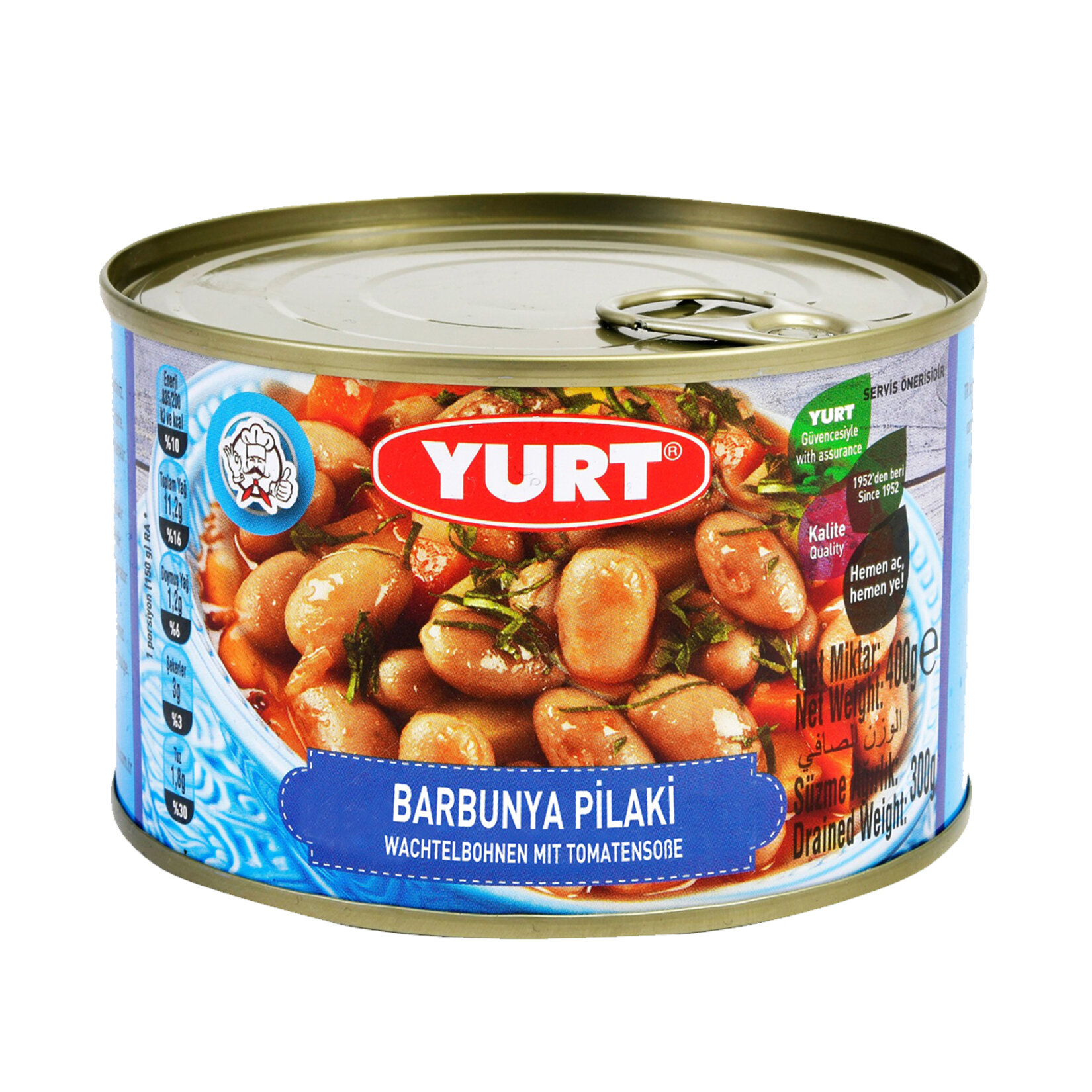 Yurt Barbunya Pilaki  400 G