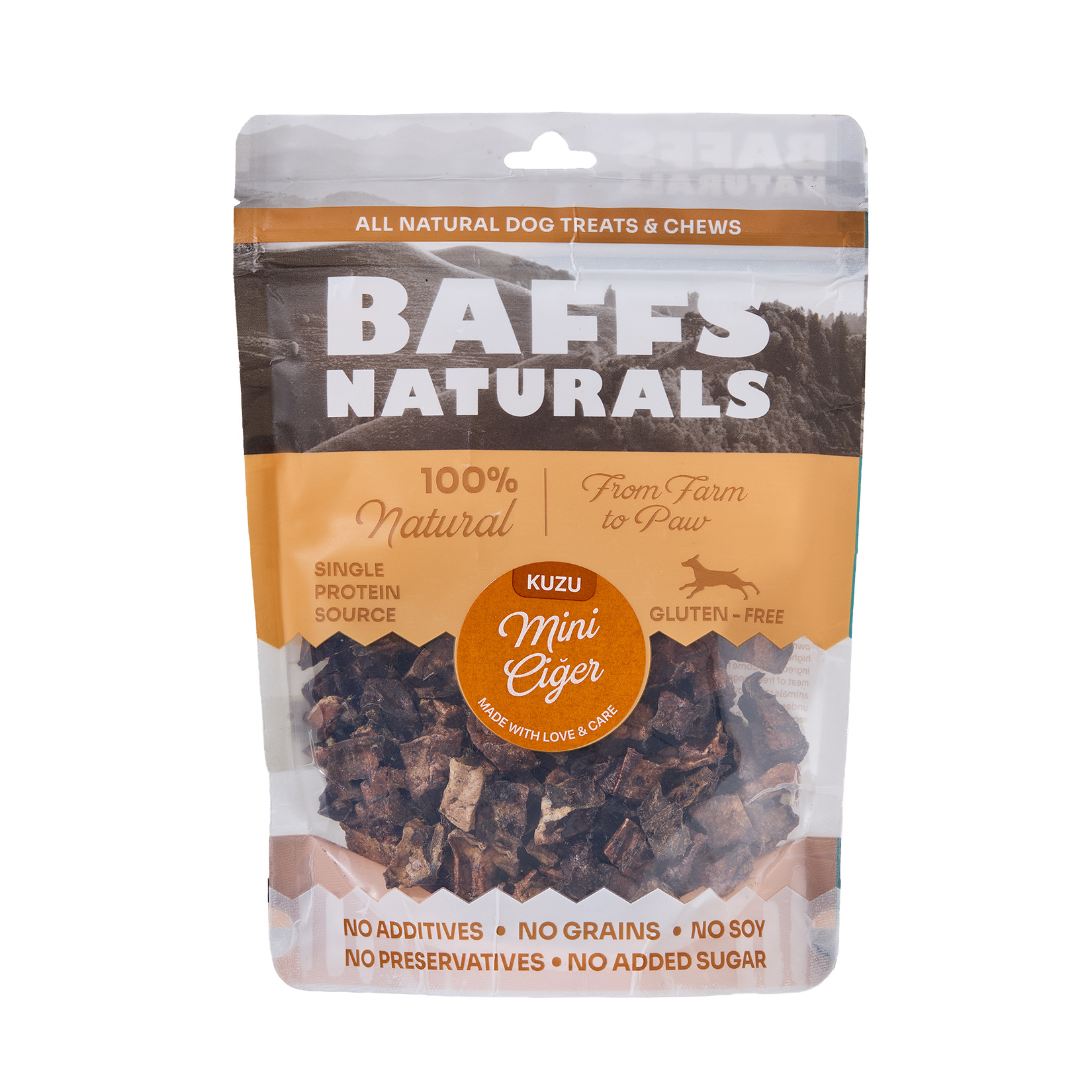 Baff Naturals Kuzu Mini Ciğer Ödül Maması 100 G