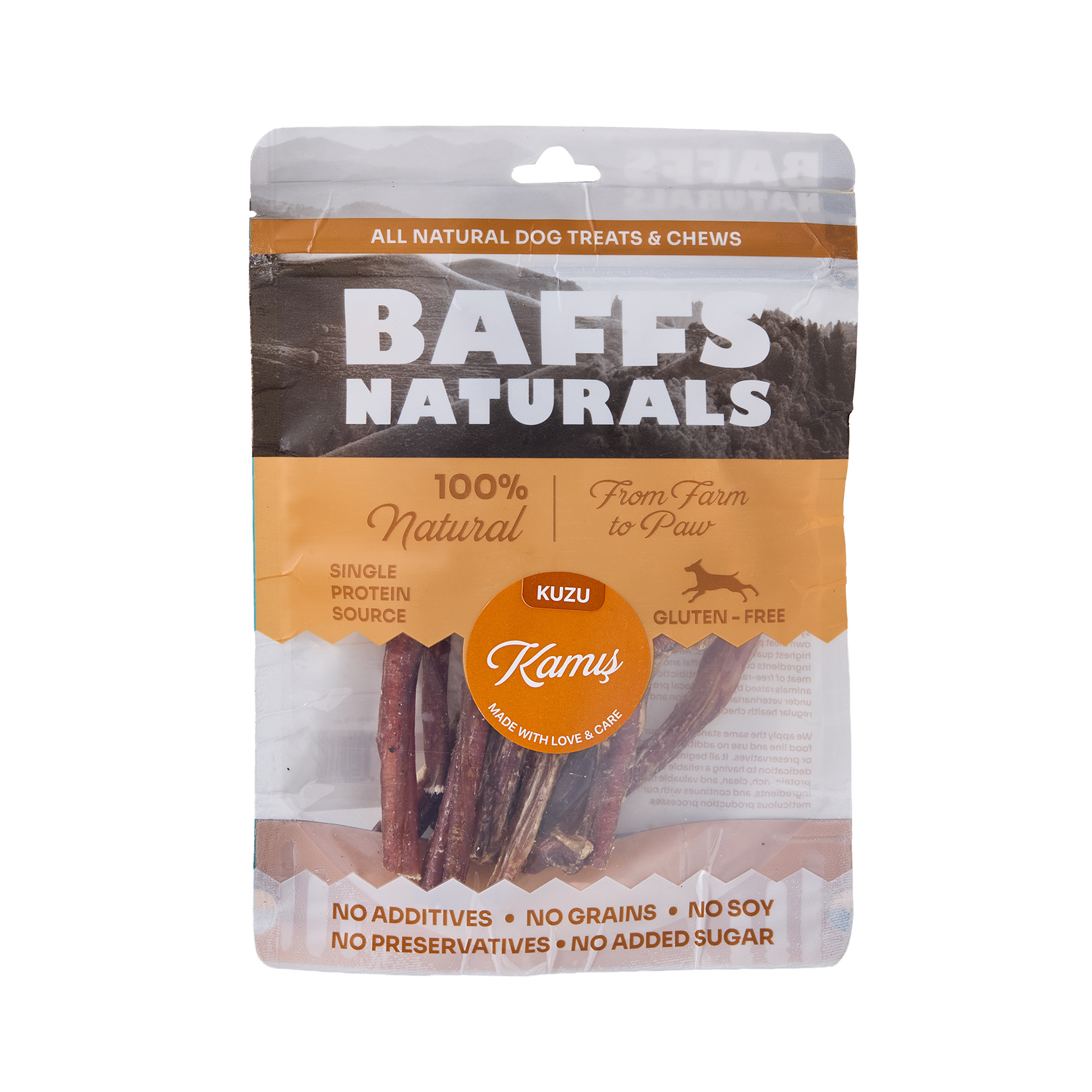 Baff Naturals Kuzu Kamış Ödül Maması 100G