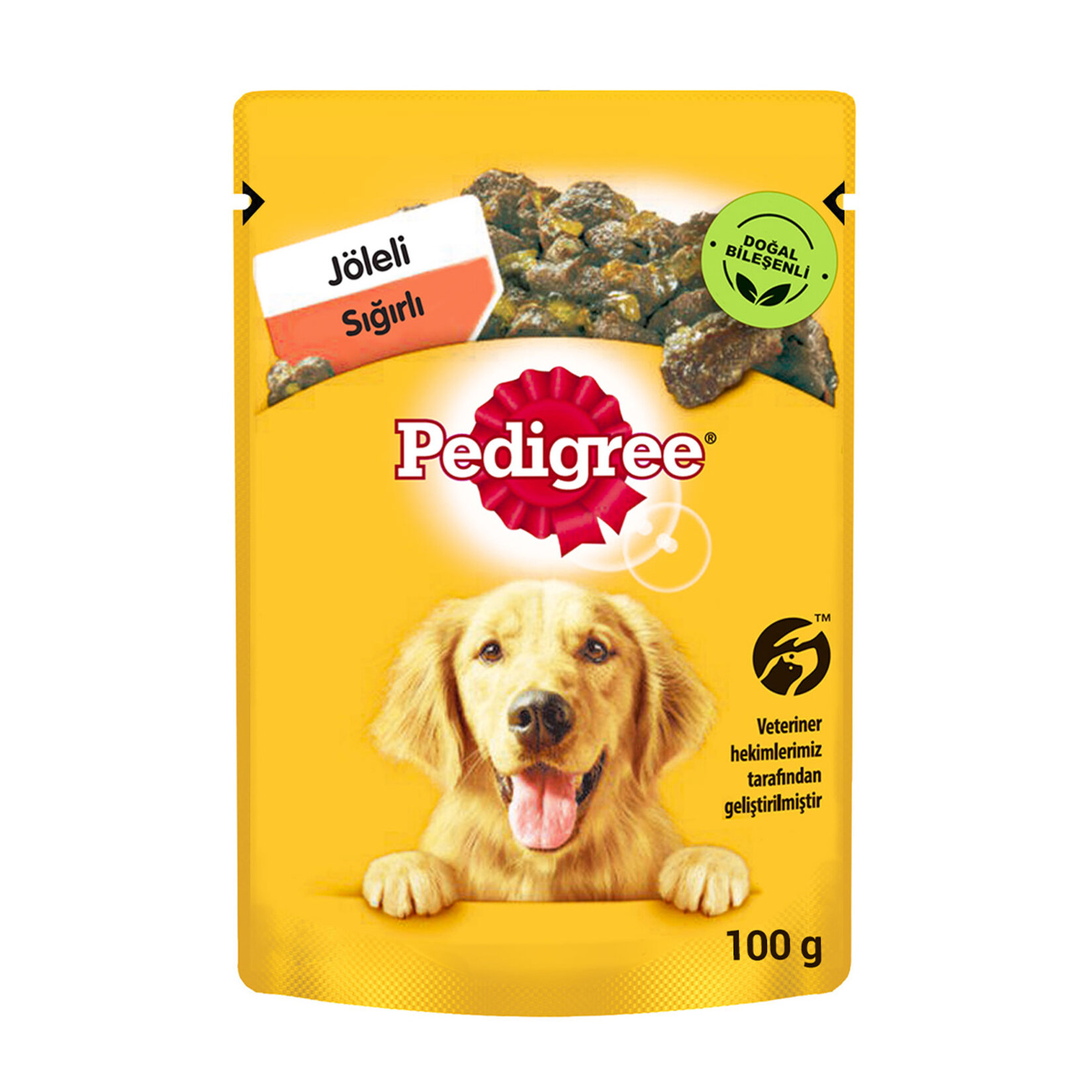 Pedigree Yetişkin Köpekler İçin Biftekli 100 G