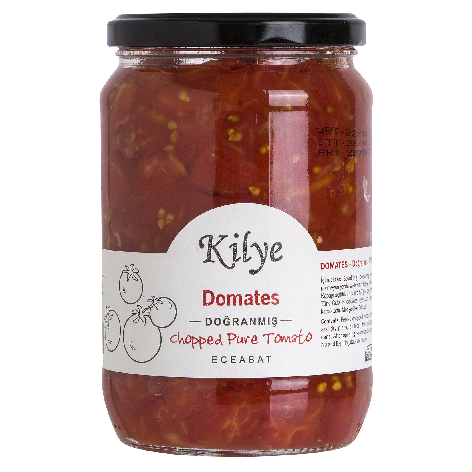 Kilye Doğranmış Domates 650 G