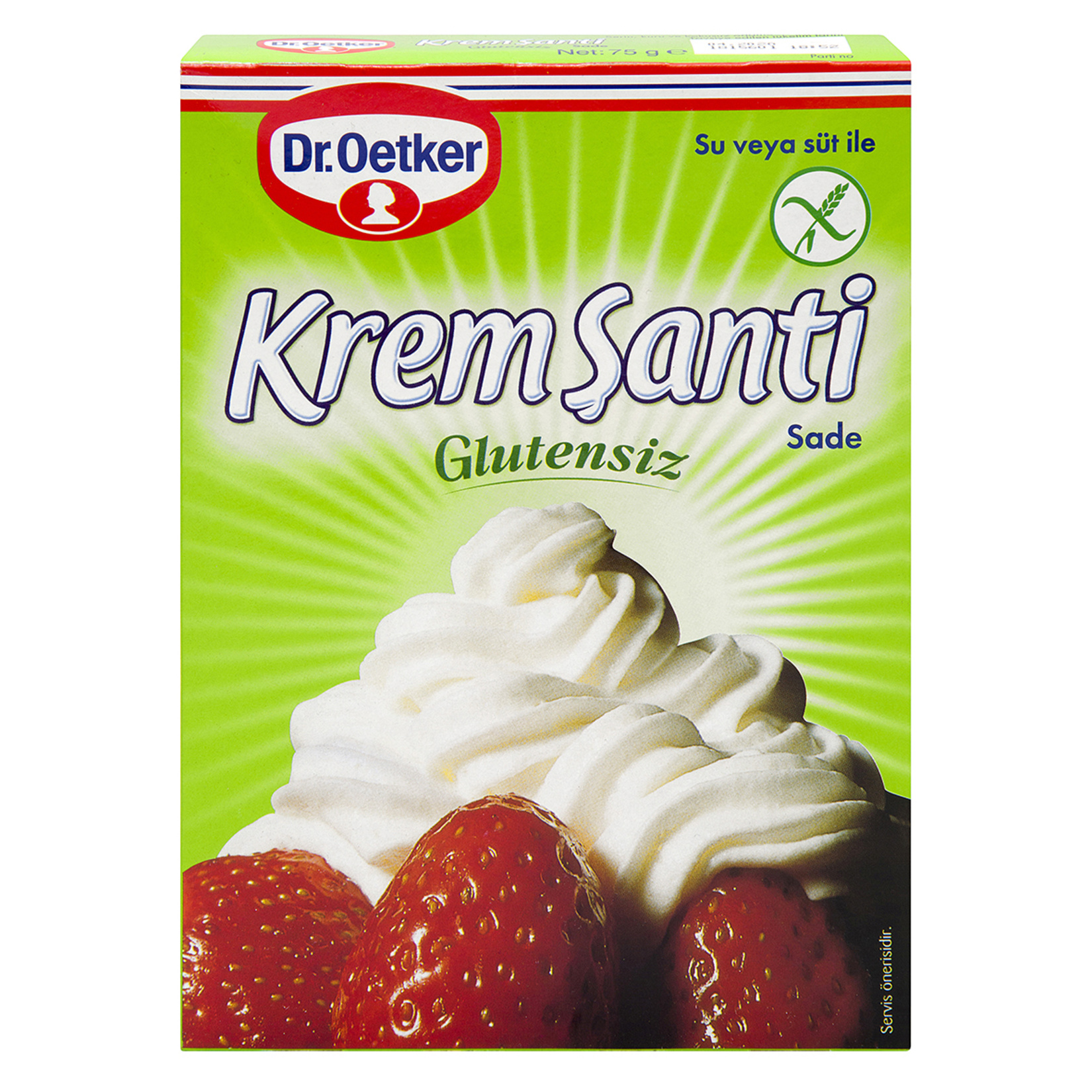 Dr. Oetker Glutensiz Krem Şanti 75 G