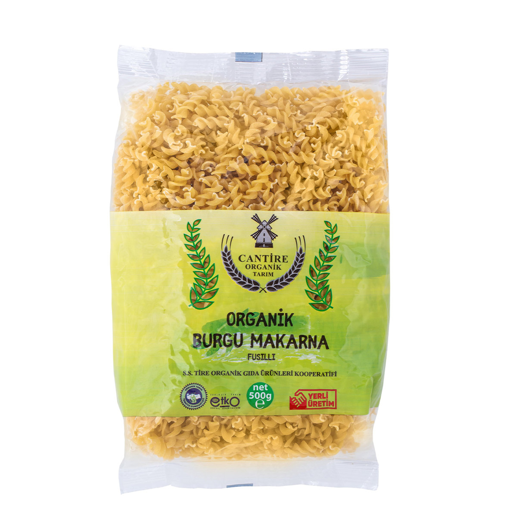 S.S Tire Organik Burgu Makarna 500 g