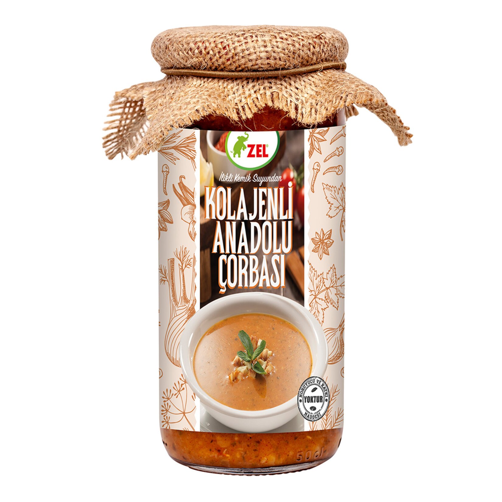 Zel Kolajenli Anadolu Çorbası 480Ml