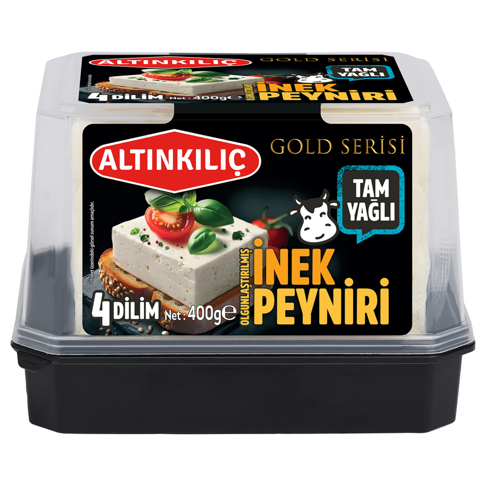 Altınkılıç Gold Serisi Olgunlaştırılmış Tam Yağlı İnek Peynir 400 G