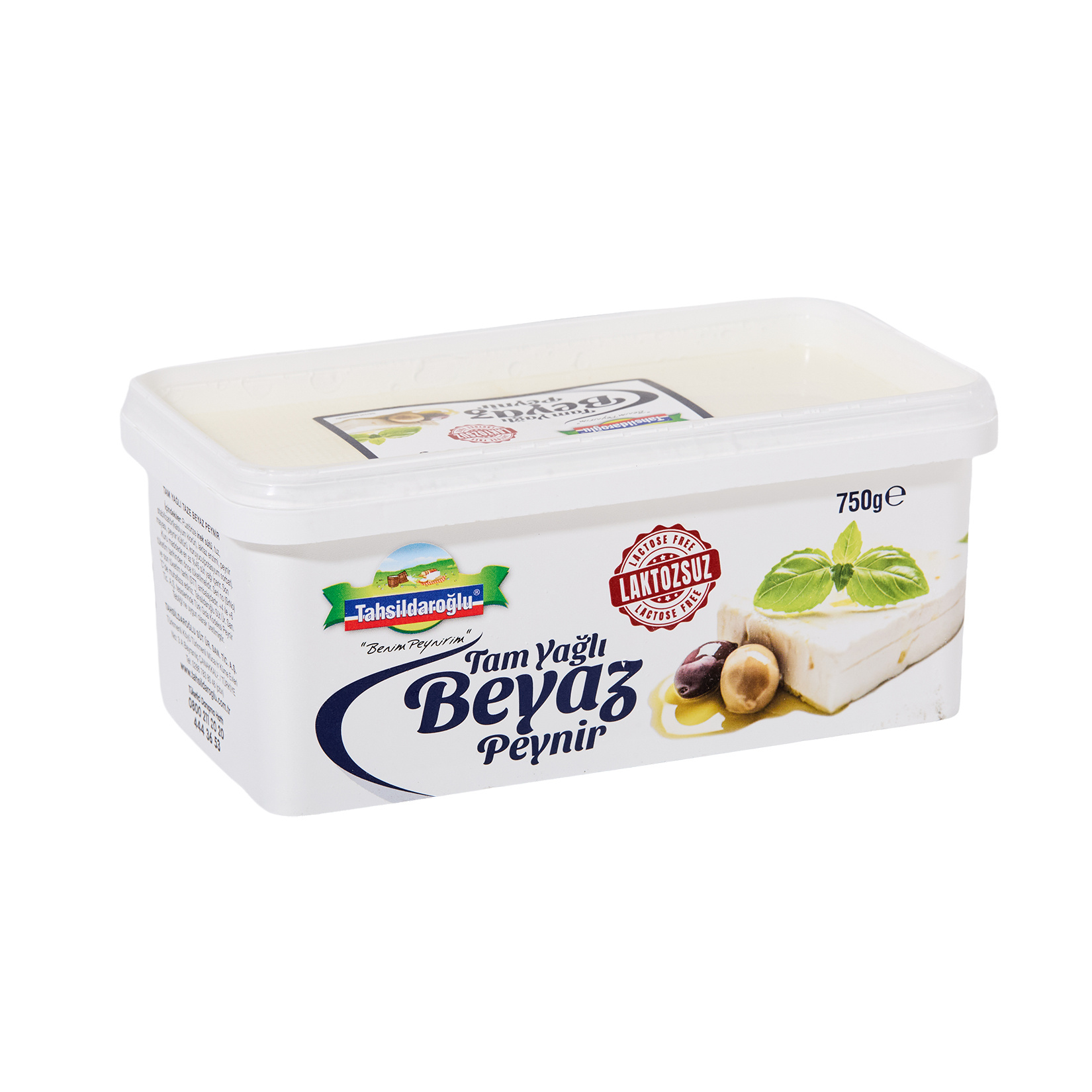 Tahsildaroğlu Laktozsuz Tam Yağlı Taze Beyaz Peynir 750 G