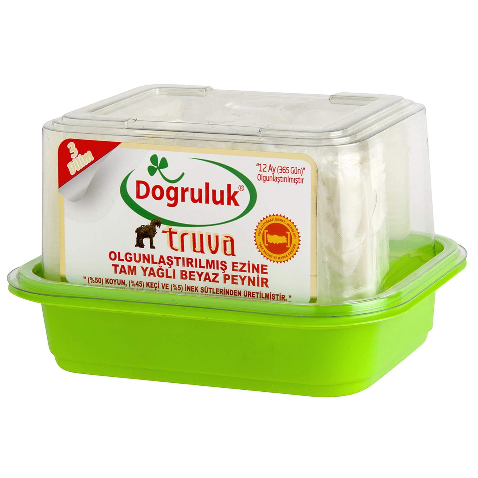 Doğruluk Ezine Olgunlaştırılmş Tam Yağlı Beyaz Peynir 525 g