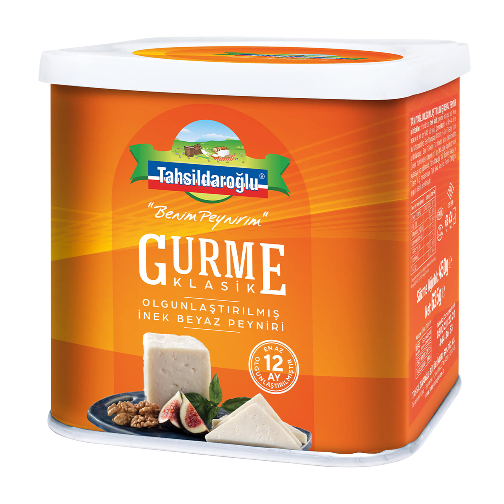 Tahsildaroğlu Gurme Klasik İnek Beyaz Peyniri 450 G