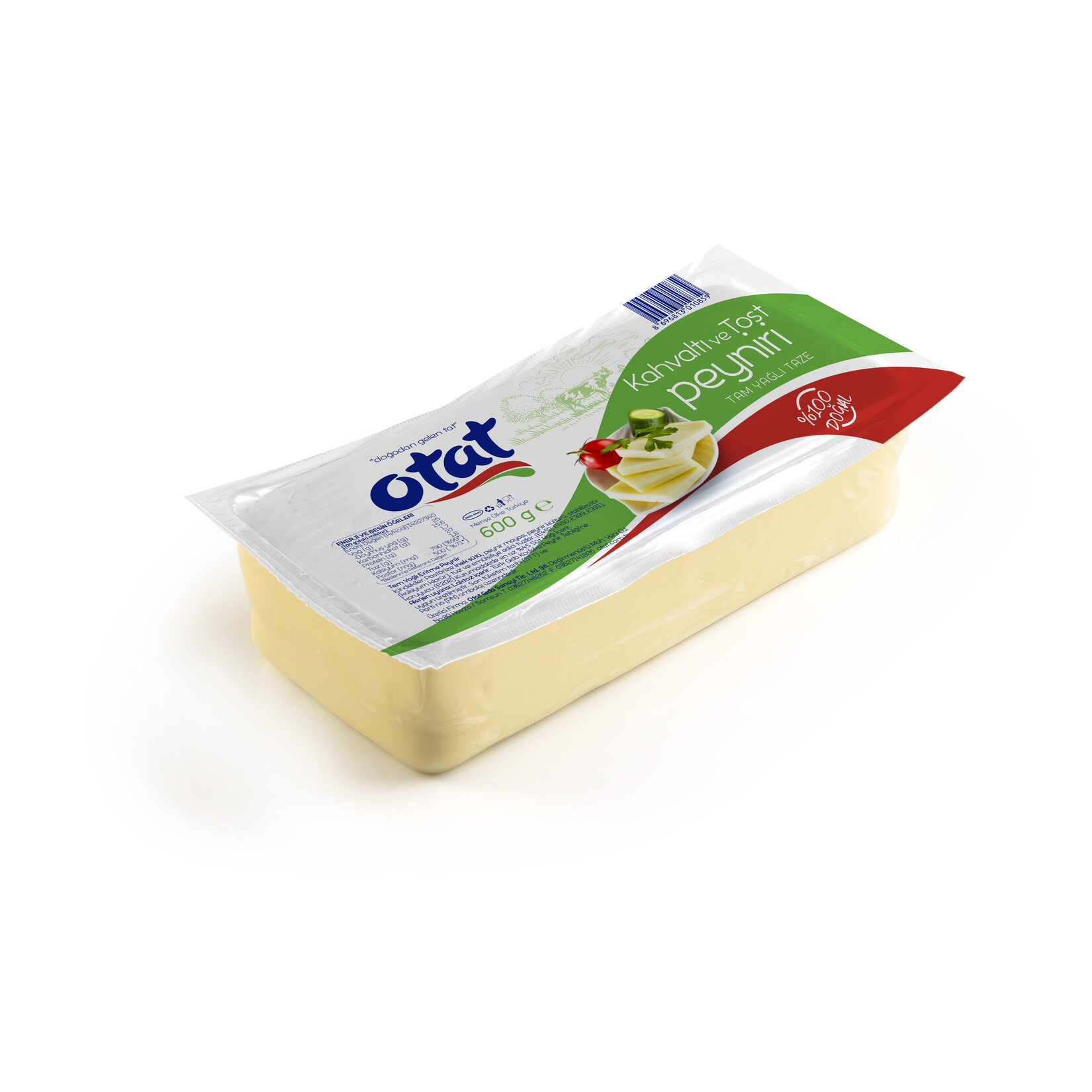 Otat Kahvaltı Ve Tost Eritme Peyniri 600 G