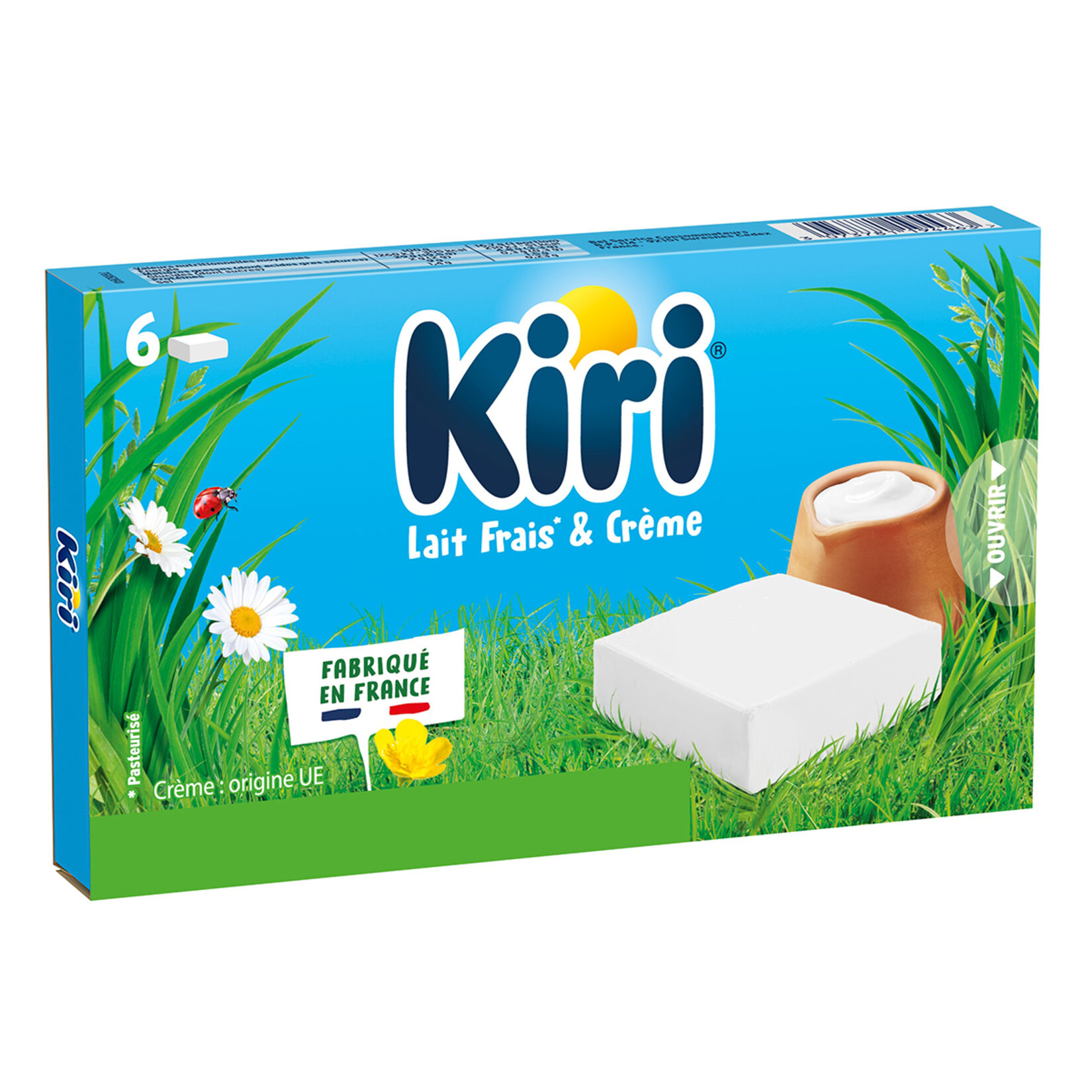 Kiri Tam Yağlı Taze Peynir 6 Adet 100 G