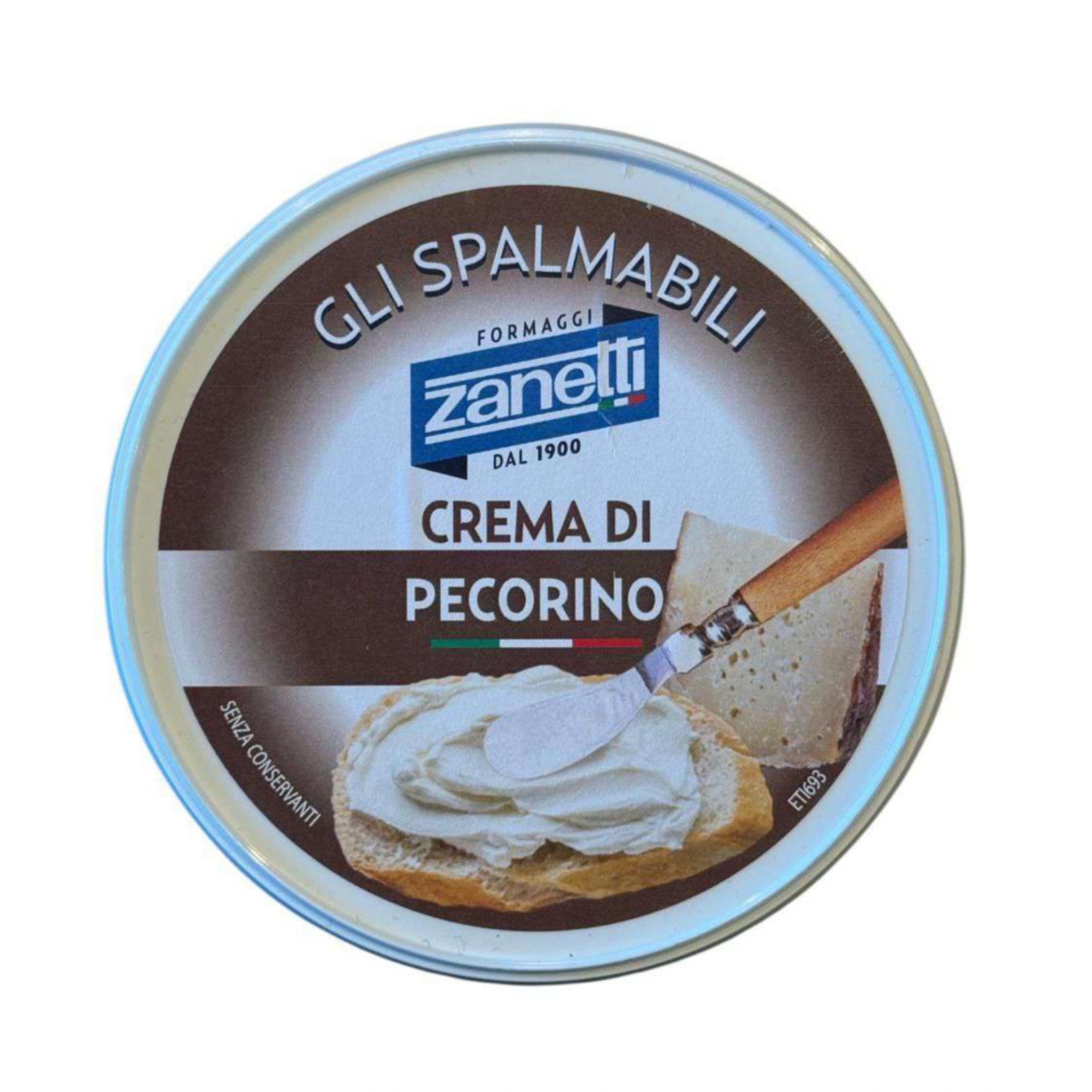 Zanetti Koyun Sütlü Taze Krem Eritme Peyniri 125 G
