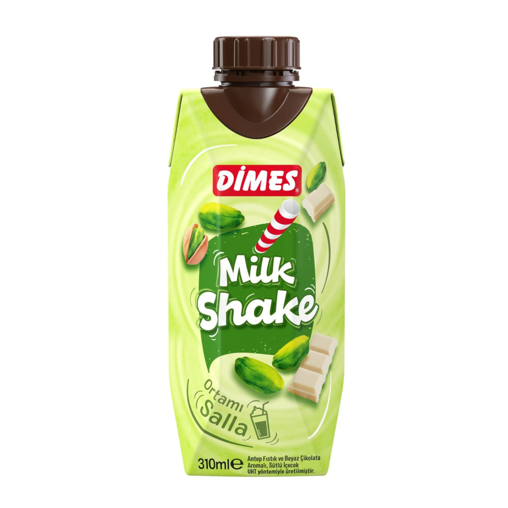 Dimes Antep Fıstıklı Milkshake 310 Ml