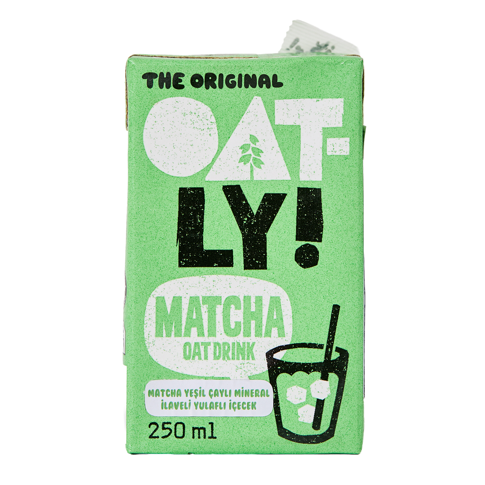 Oatly Matcha Mate Yeşil Çaylı Yulaflı İçecek 250 Ml