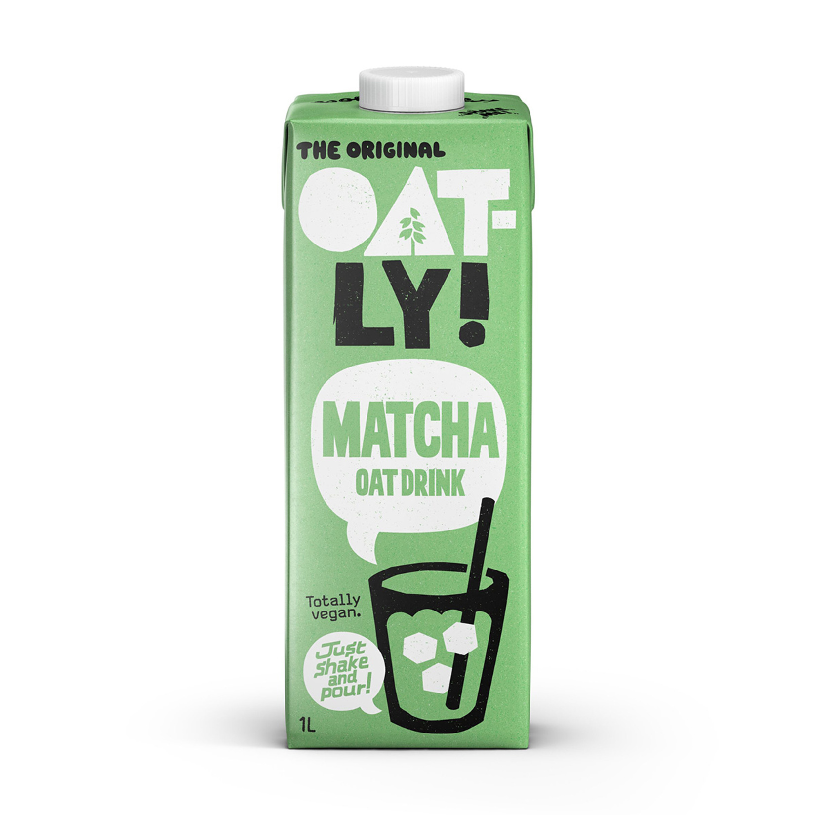 Oatly Matcha Mate Yeşil Çaylı Yulaflı İçecek 1 L