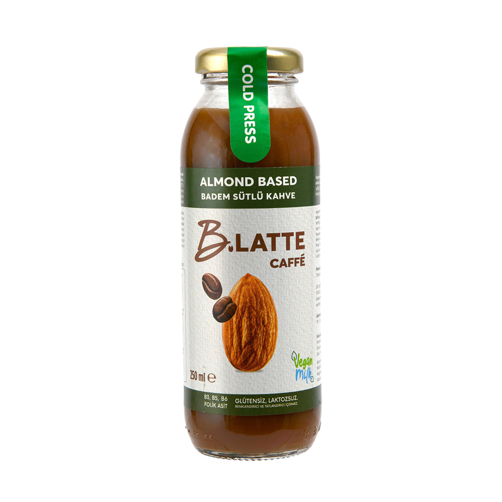 Veganmilk B.Latte Bademli Soğuk Kahve 250 Ml