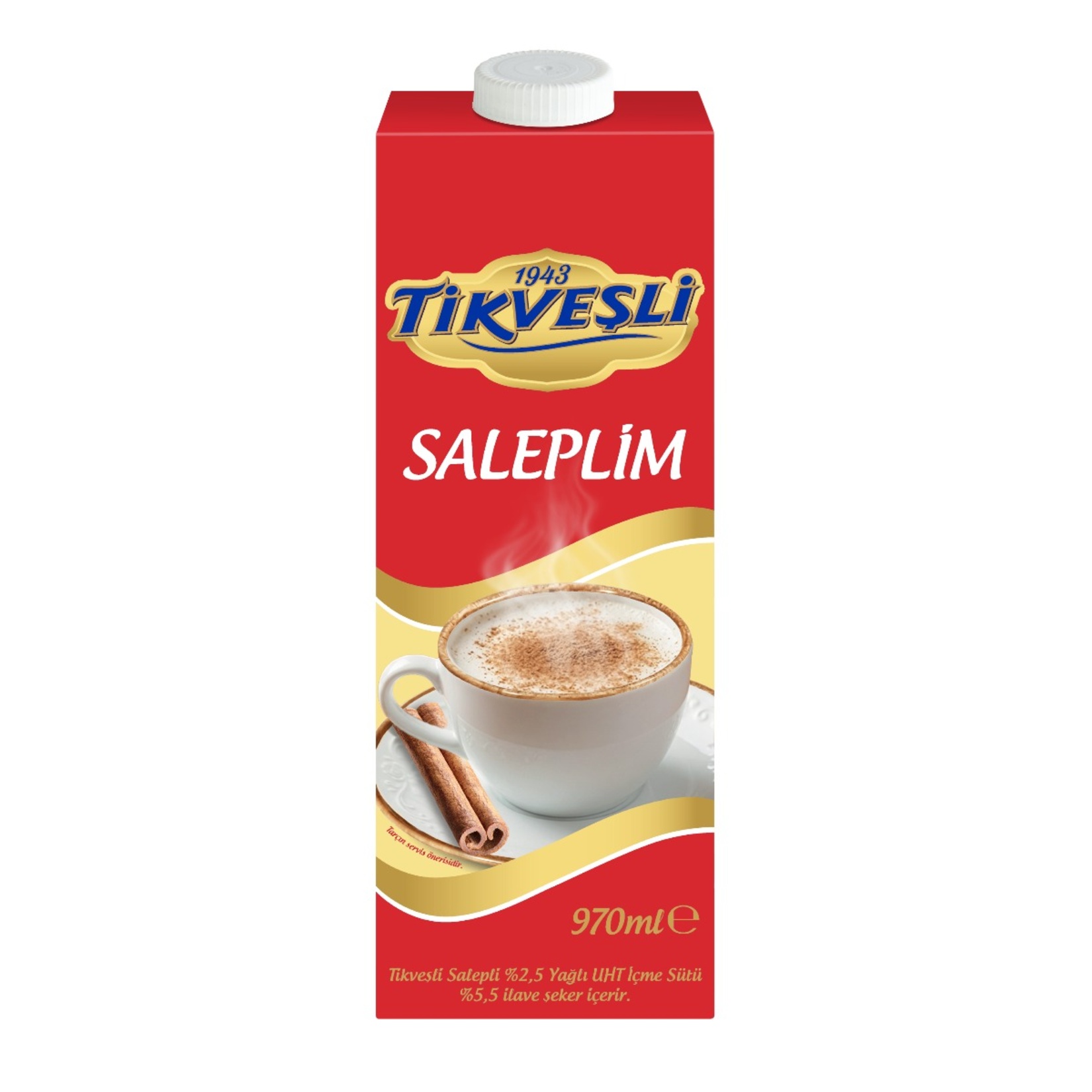 Tikveşli Hazır Salep 970 Ml