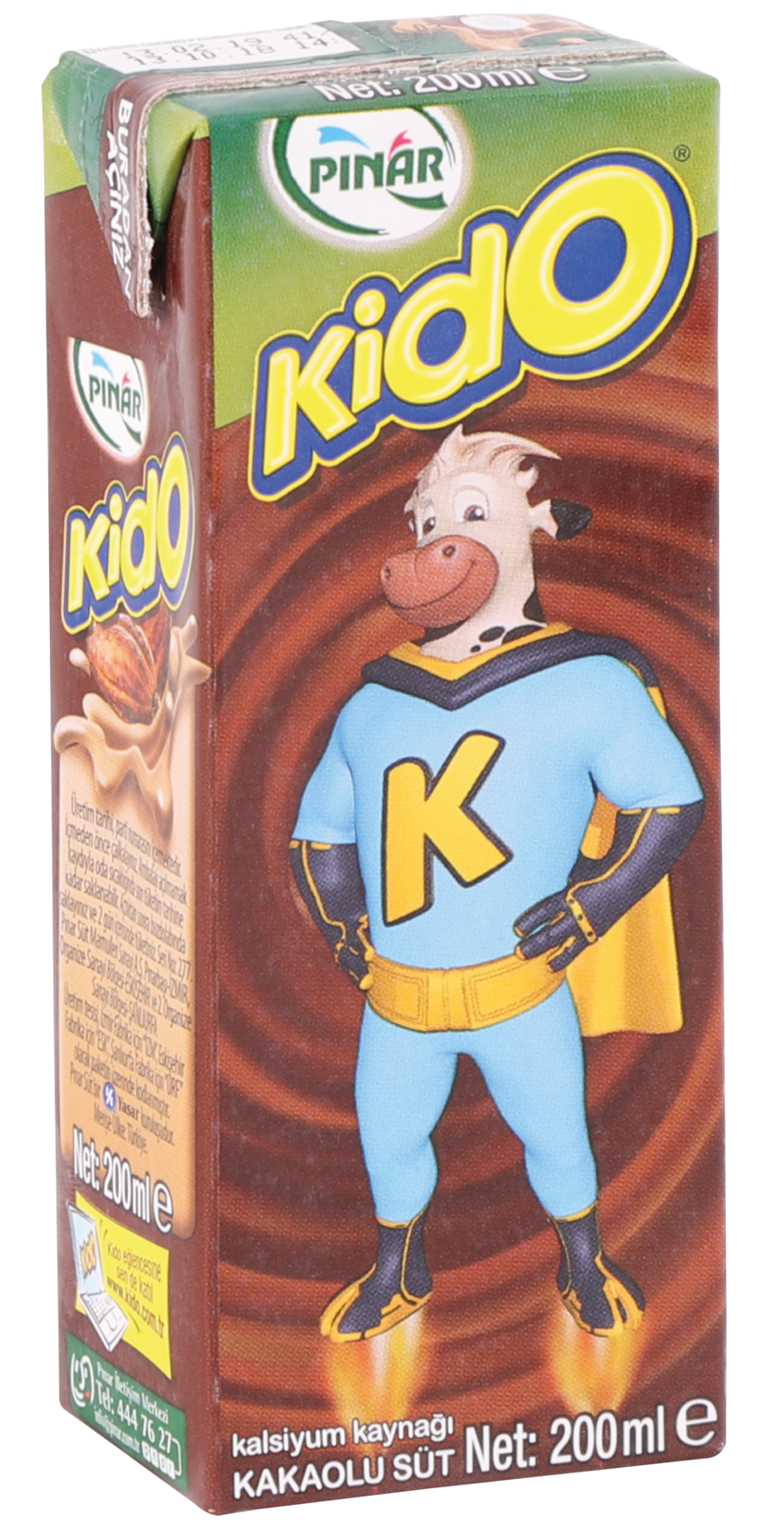 Pınar Kido Kakaolu Süt 200 Ml