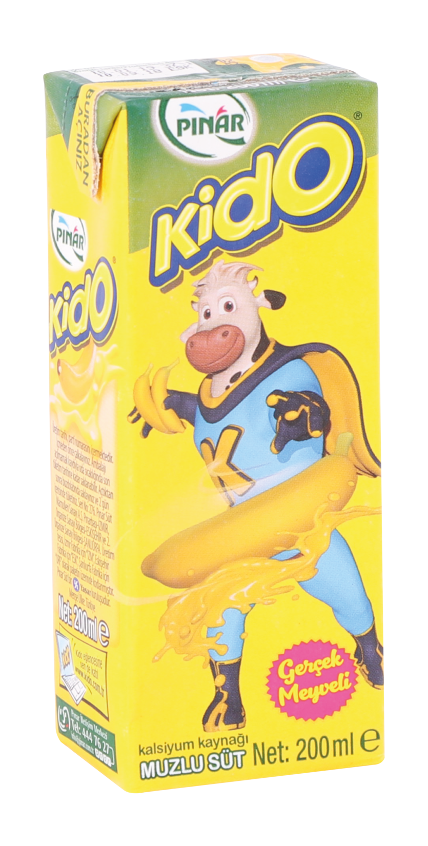 Pınar Kido Muzlu Süt 200 Ml