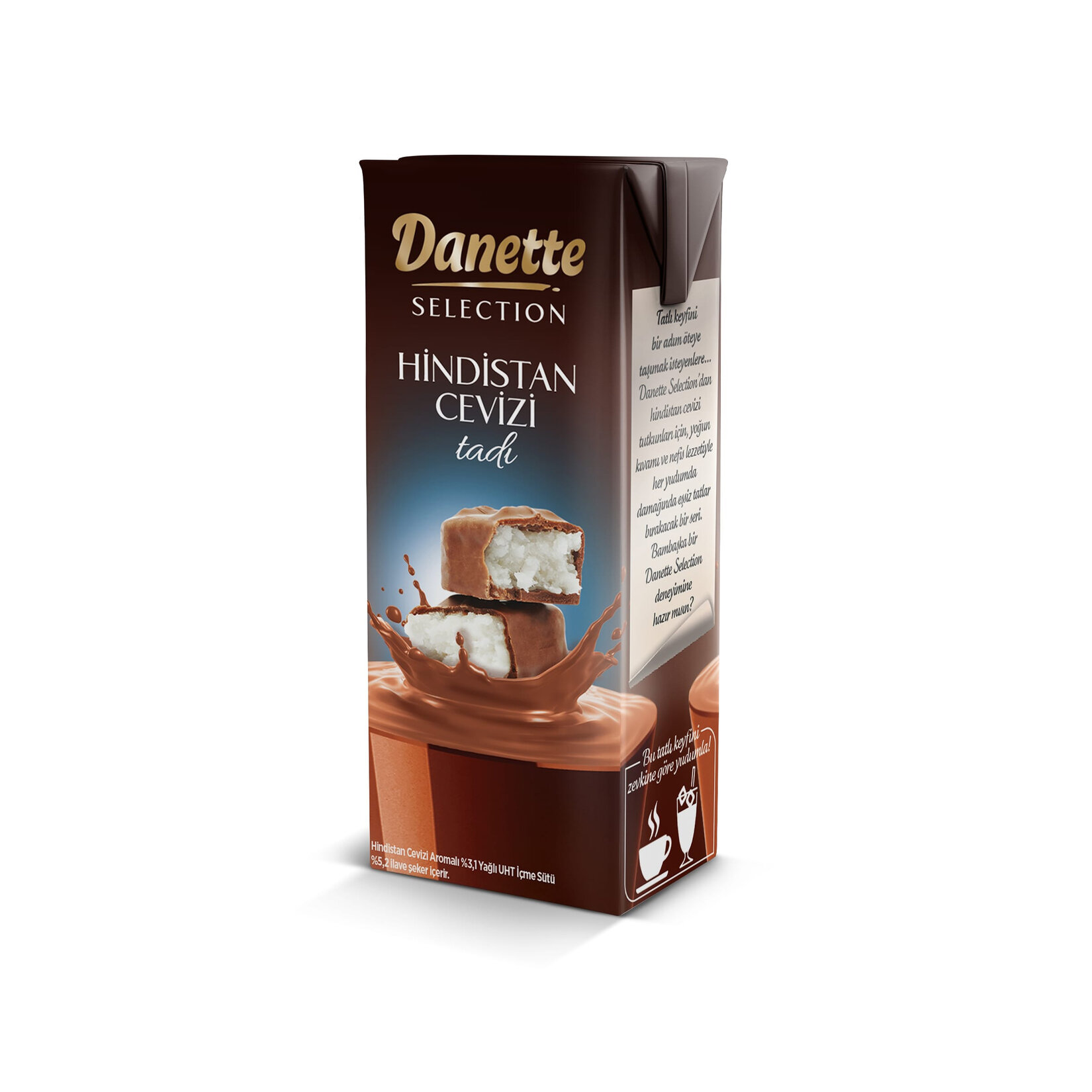 Danette Selection Hindistan Cevizi Aromalı Süt 180 Ml