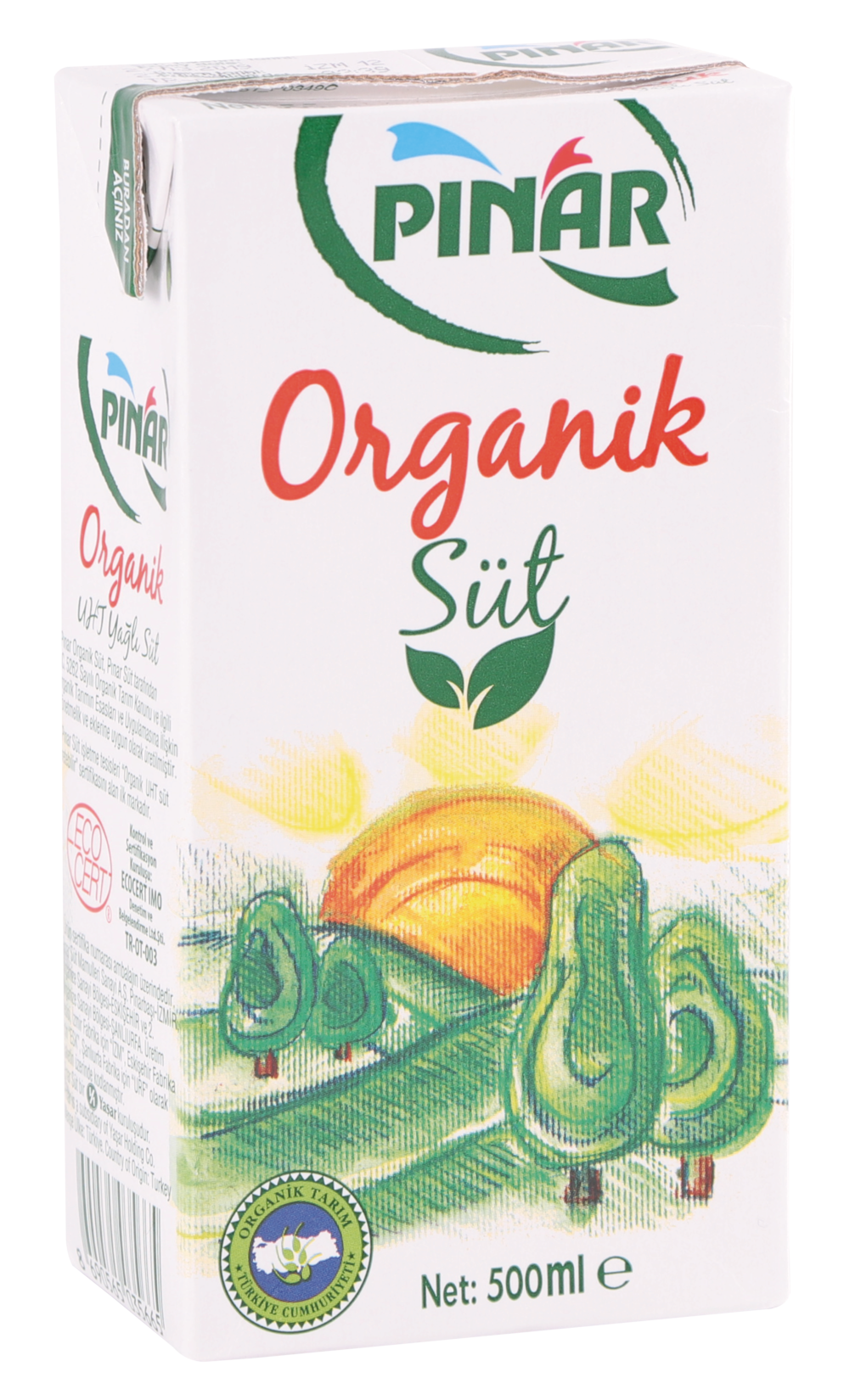 Pınar Organik Süt 500 ML
