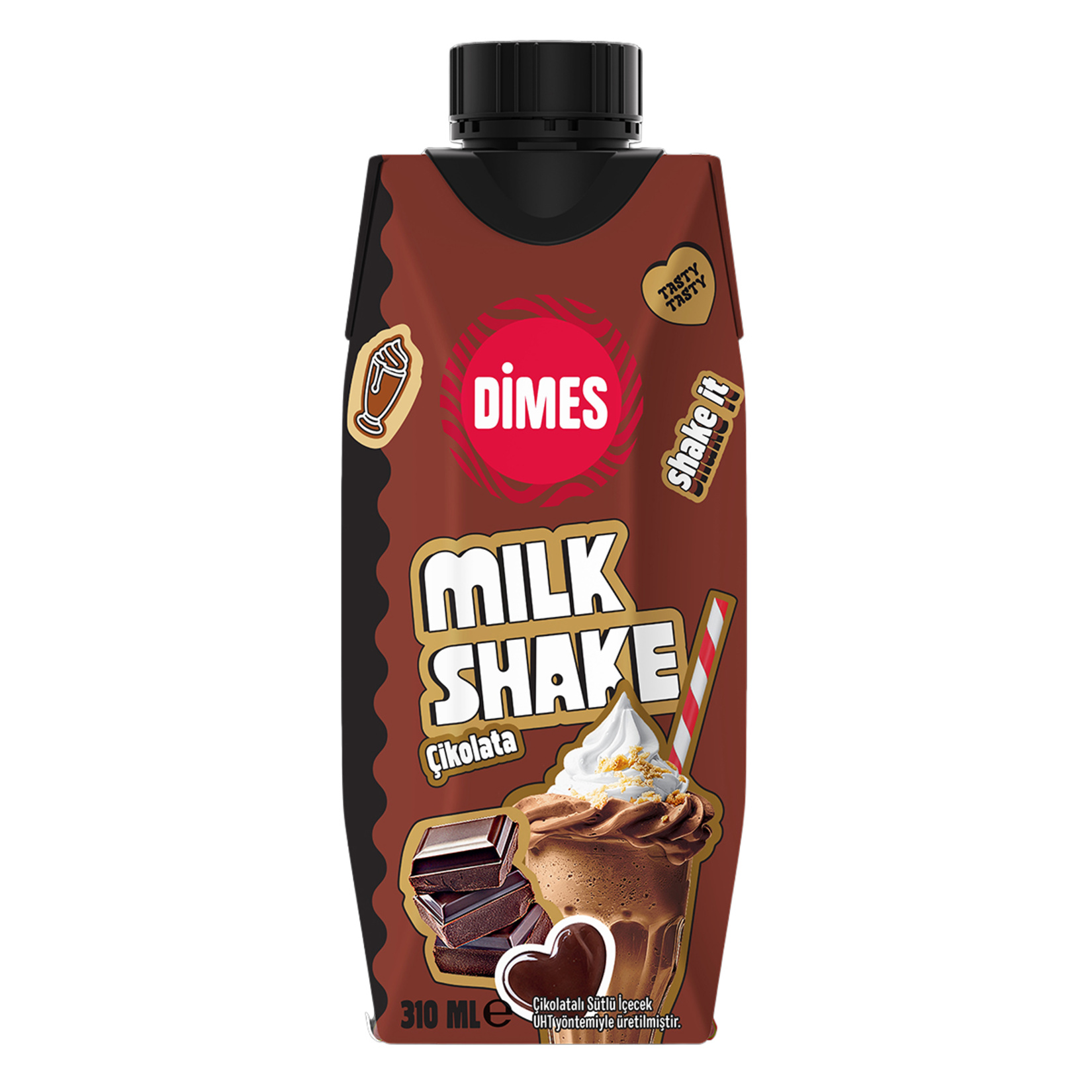 Dimes Çikolatalı Milkshake 310 Ml