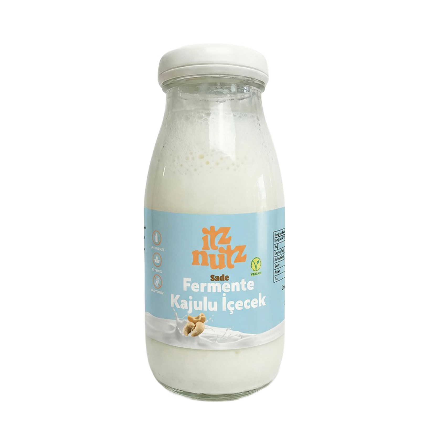 Itz Nutz Sade Fermente Kajulu İçecek 250 Ml