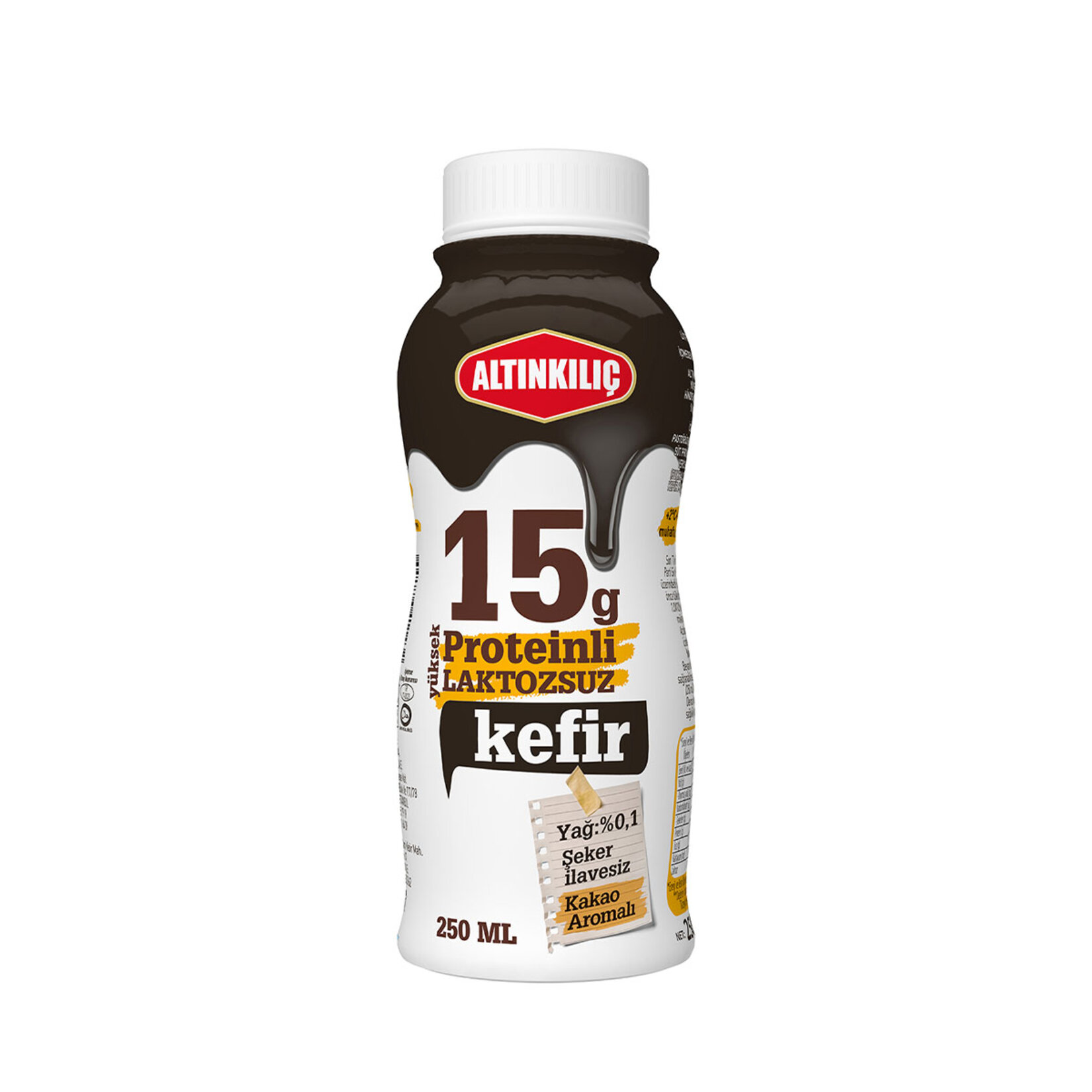 Altınkılıç Proteinli Laktozsuz Kakao Aromalı Kefir 250Ml