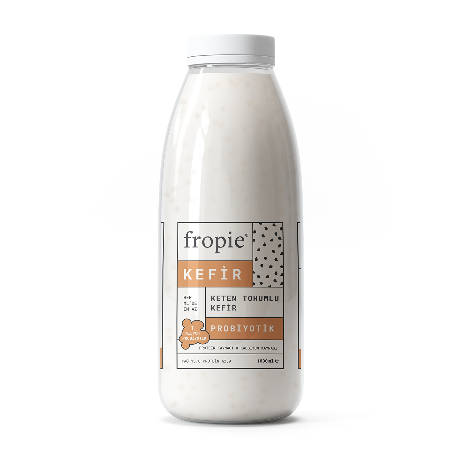 Fropie Keten Tohumlu Kefir 250 Ml