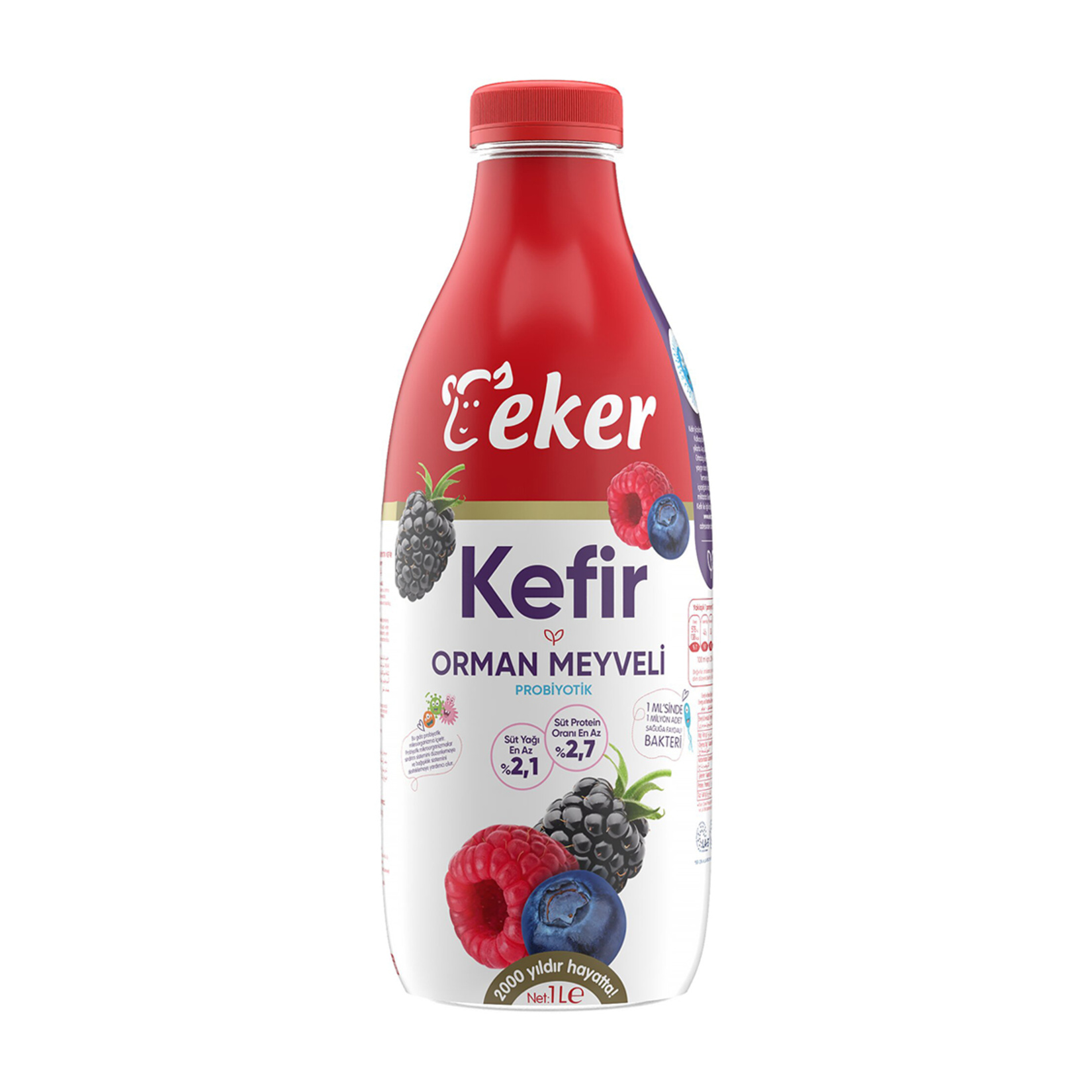 Eker Orman Meyveli Kefir 1L